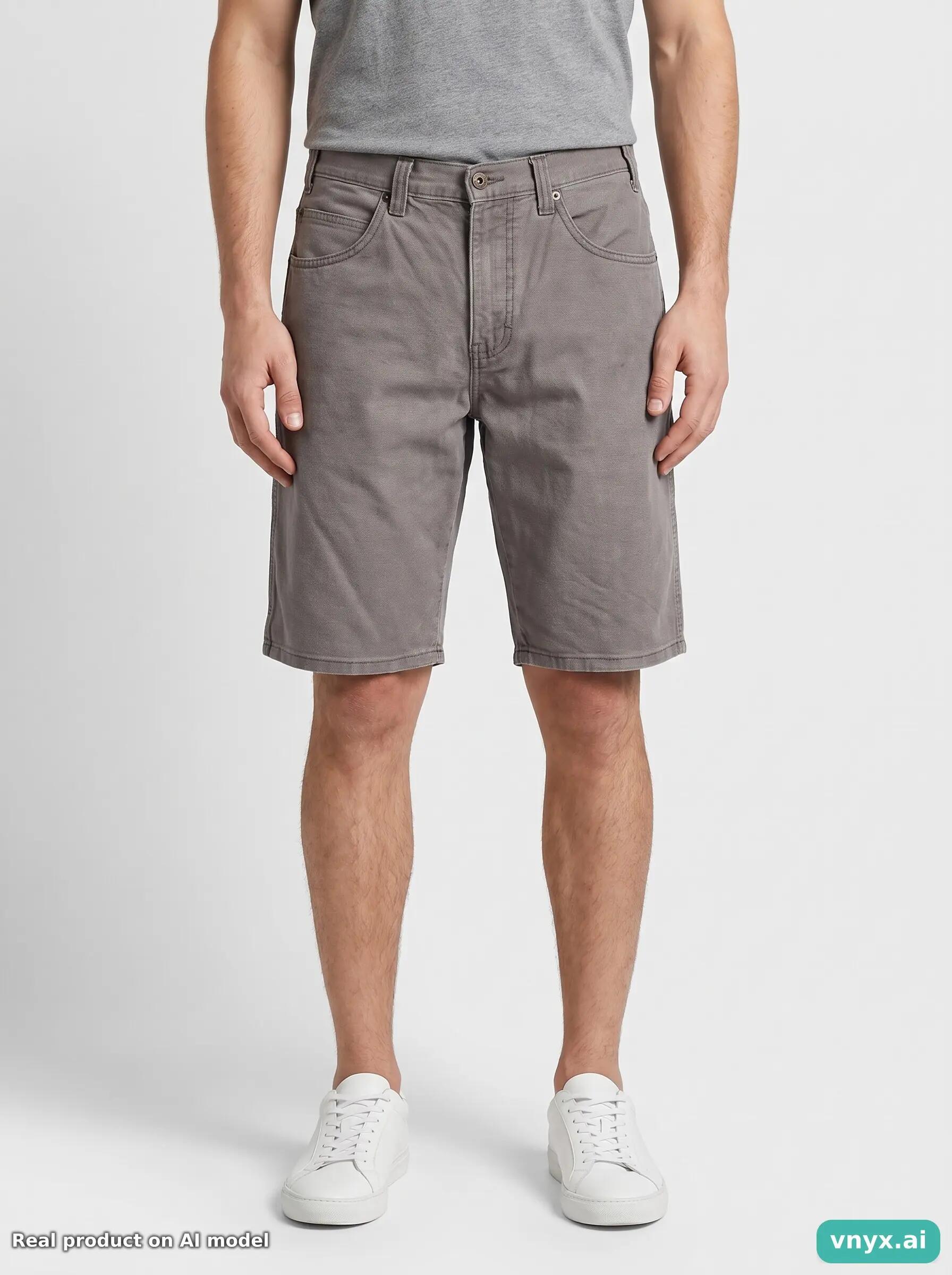 Second Life - Vintage Dickies Grey Shorts Men W30 L10 3/6
