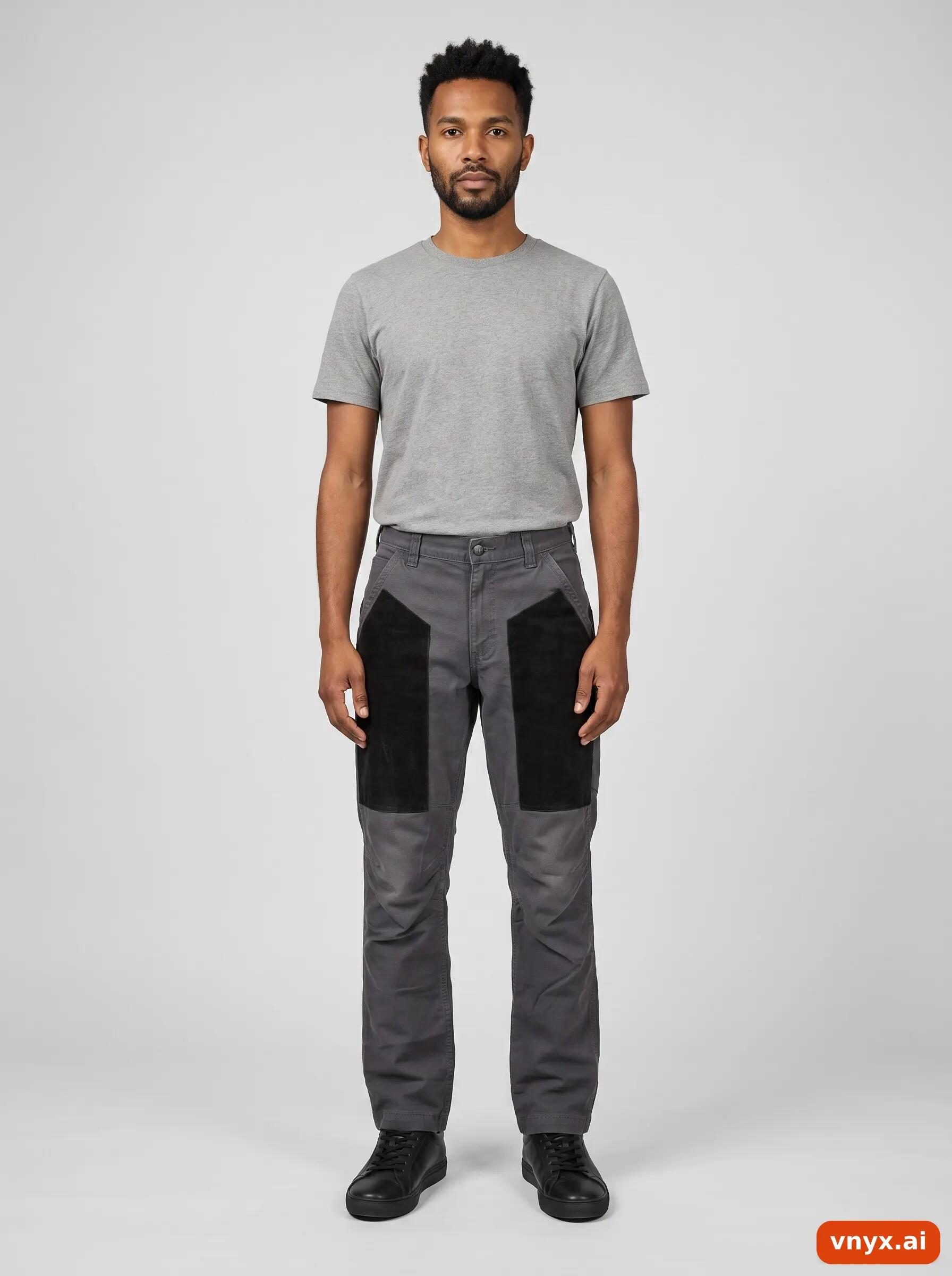 Second Life - Vintage Carhartt Grey Trousers Men W34 L34 3/6
