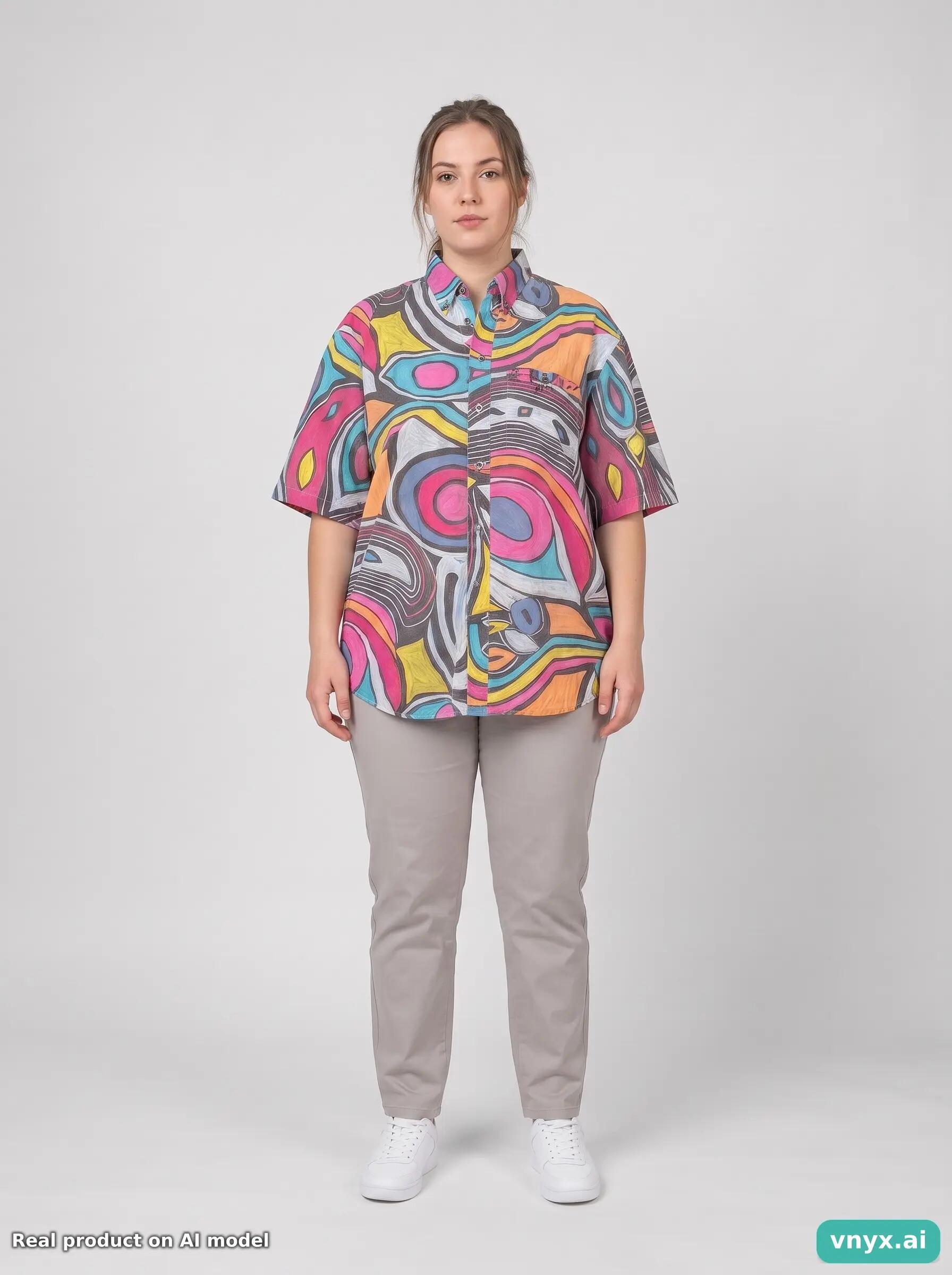 Second Life - Vintage VICTOR Bold Casual Shirt Shirt Blouse Women 6/6