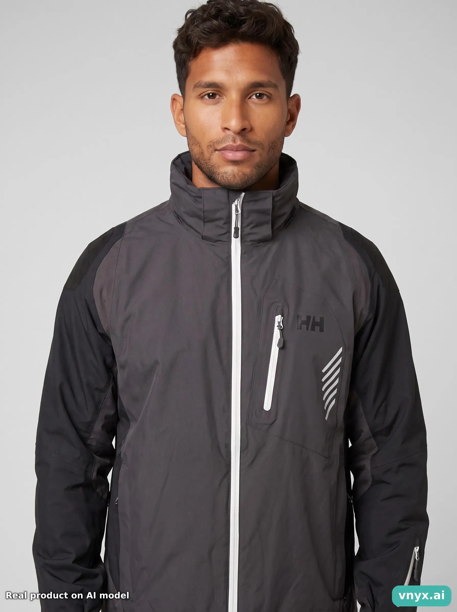 Second Life - Helly Hansen Outdoor Jacket in Charcoal size XXL 5/6
