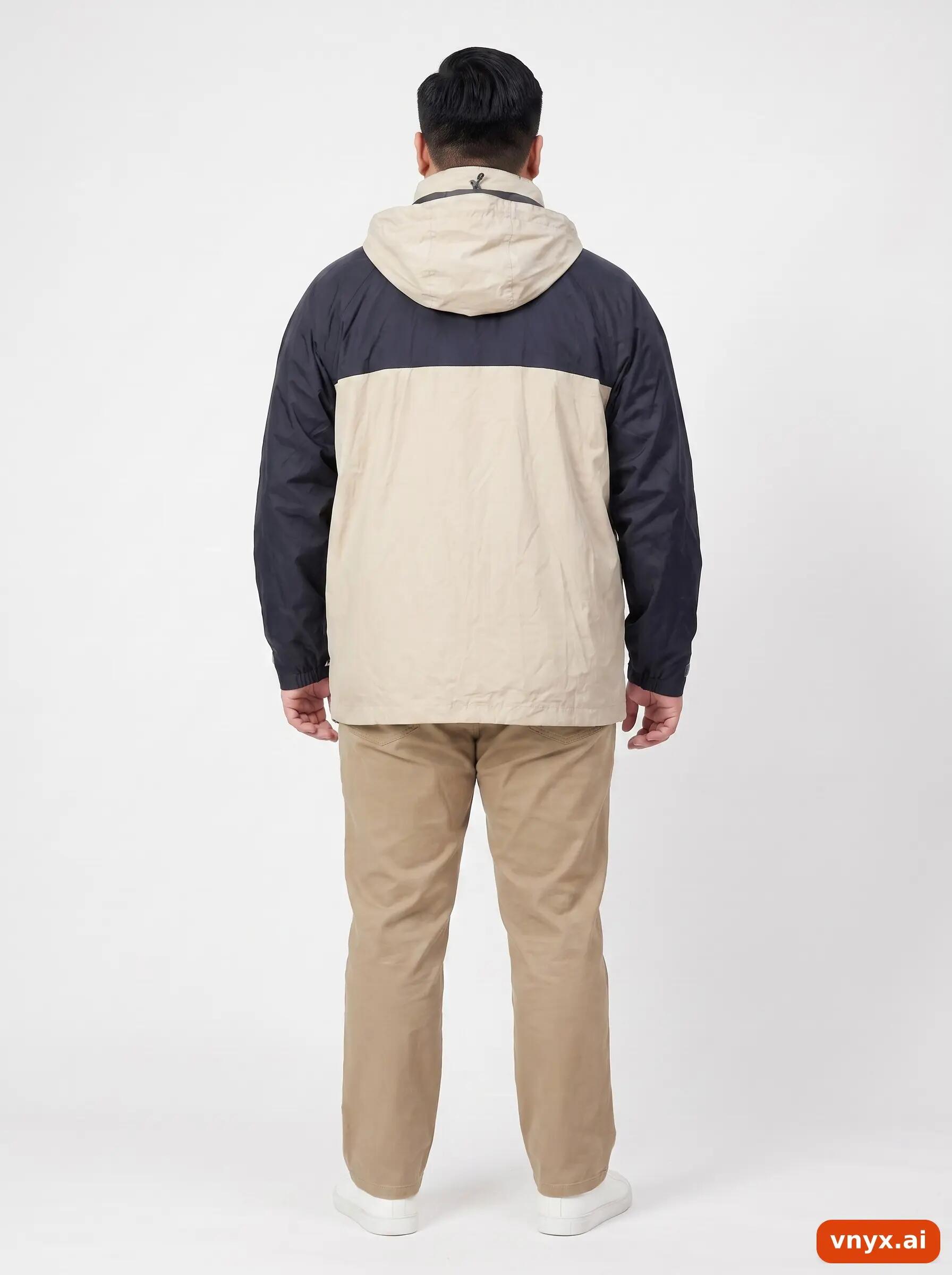 Second Life - Vintage Tenson Beige Windbreaker Men XXXL 4/6