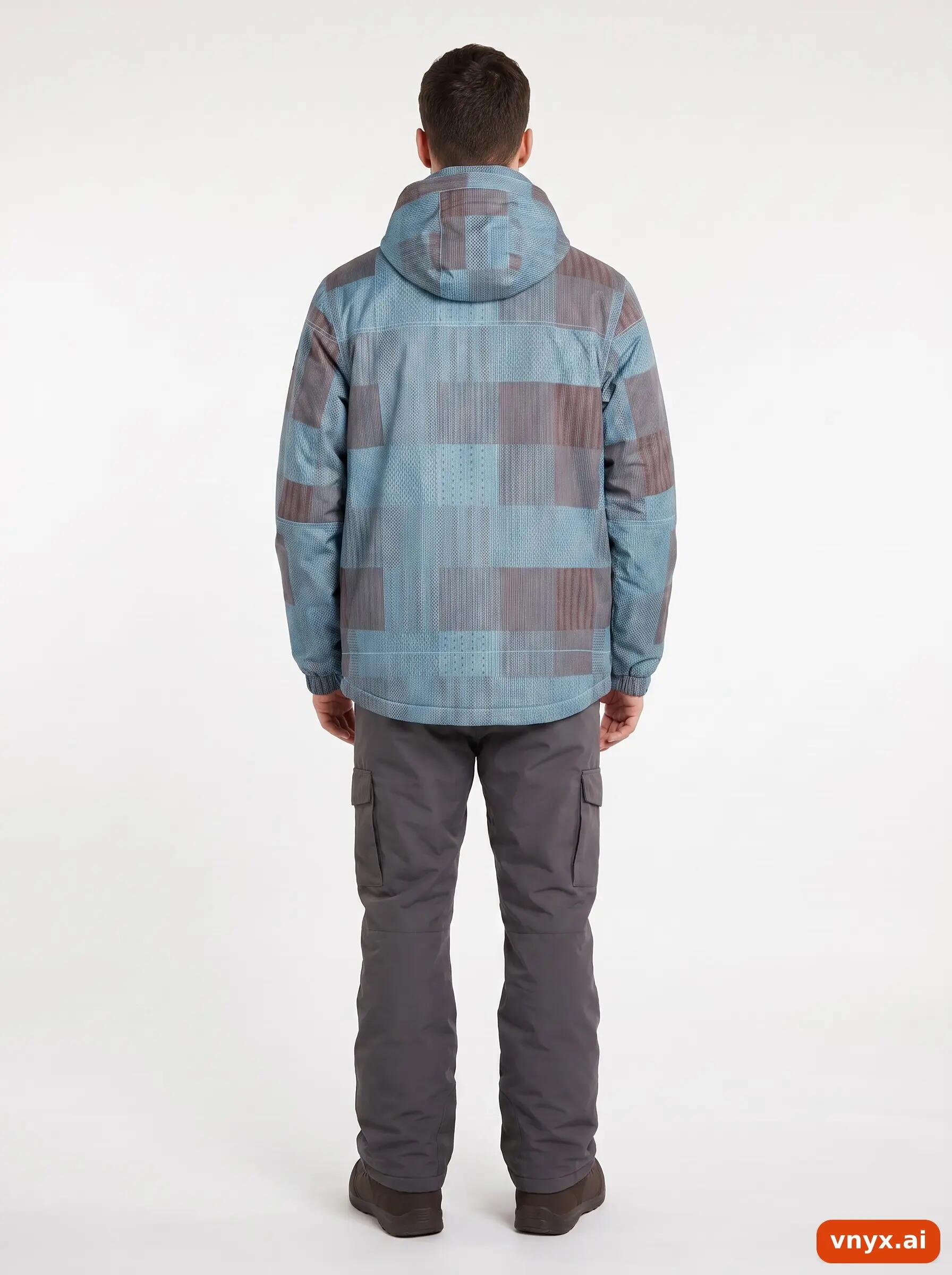 Second Life - PROTEST Blue and Brown Outdoor Jacket M 4/6