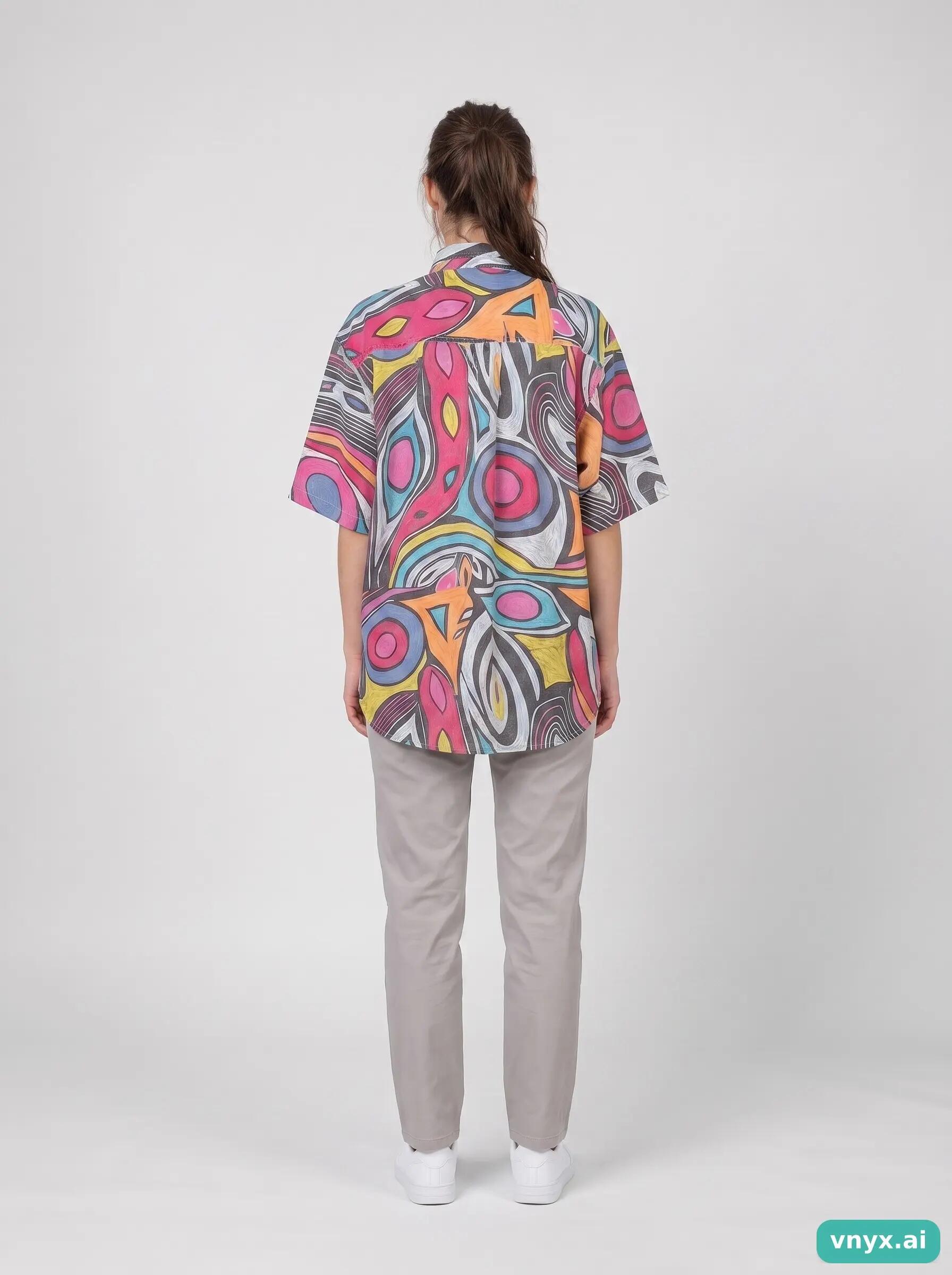 Second Life - Vintage VICTOR Bold Casual Shirt Shirt Blouse Women 4/6