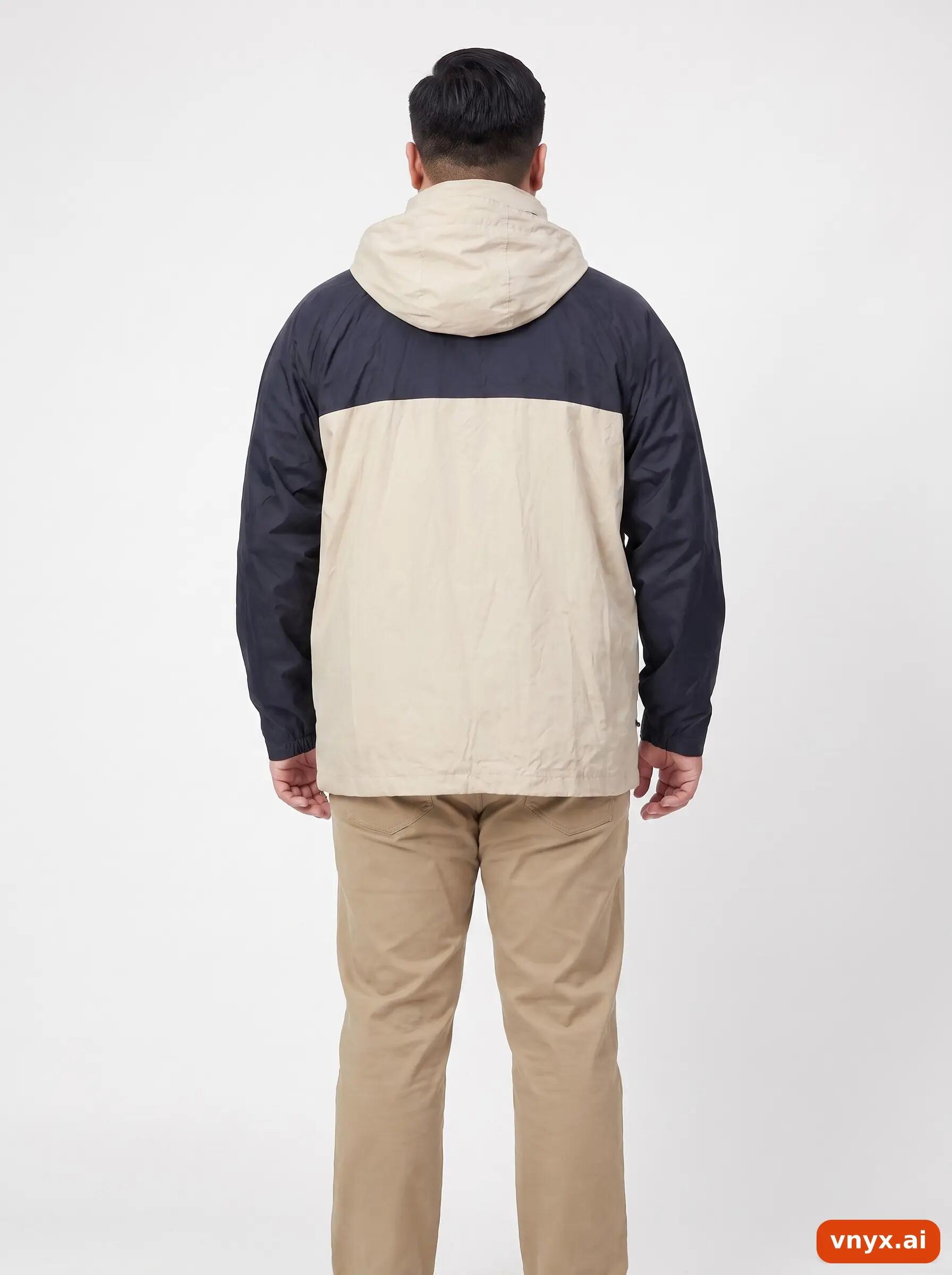 Second Life - Vintage Tenson Beige Windbreaker Men XXXL 2/6