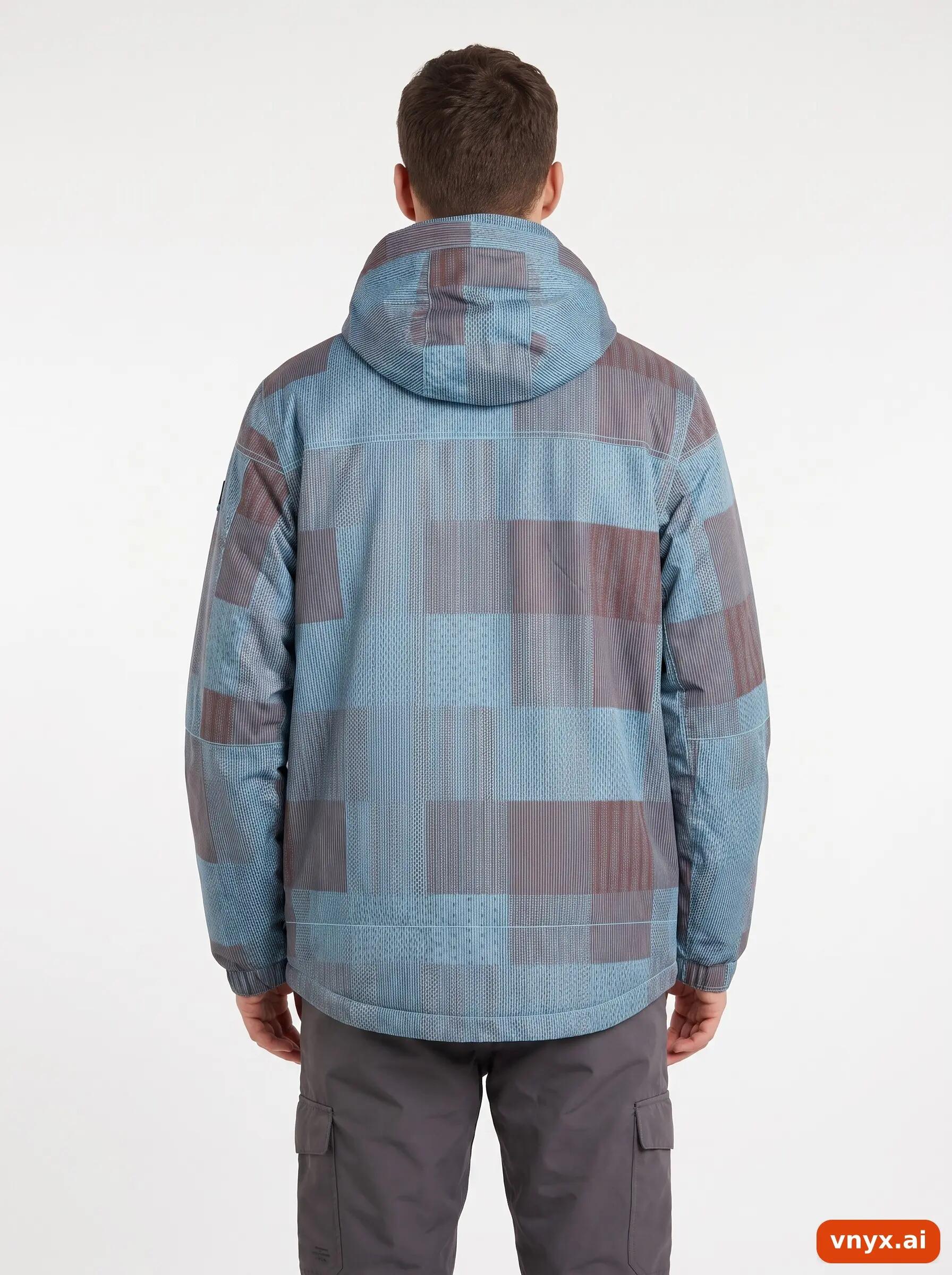 Second Life - PROTEST Blue and Brown Outdoor Jacket M 2/6