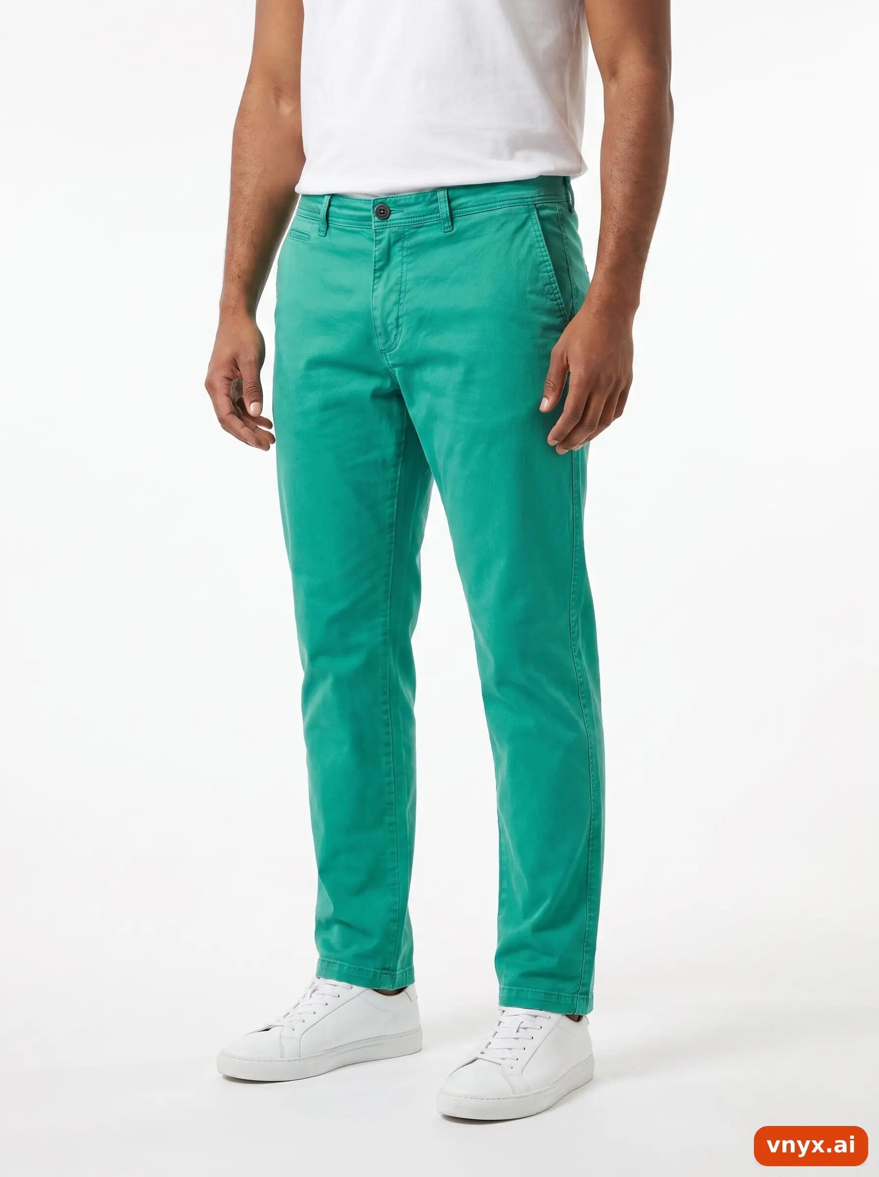 Second Life - Vintage Hugo Boss Green Chinos Men W38 L31 1/6