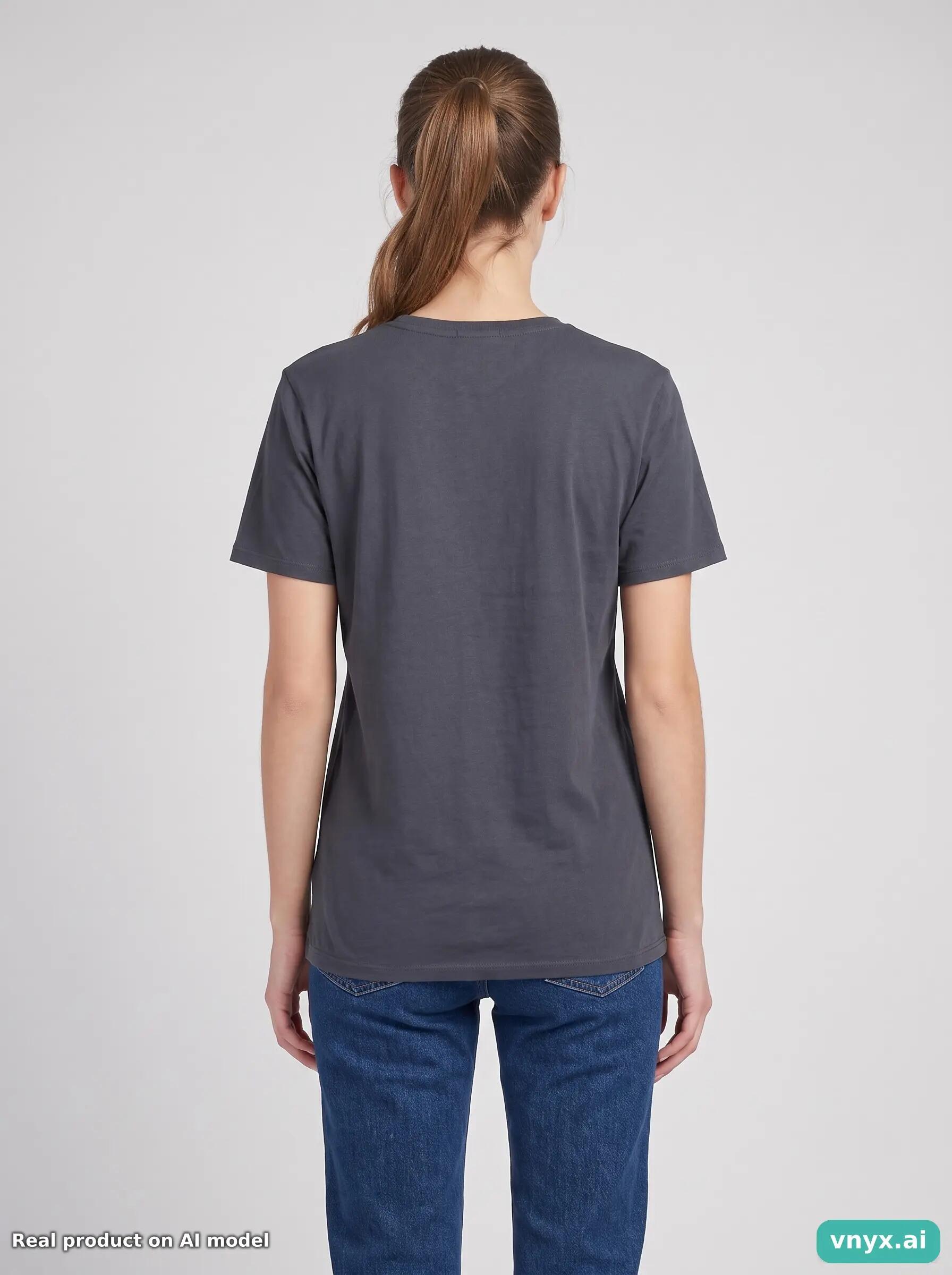 Second Life - Vintage Gildan Deep Black T-Shirt Women L 2/6