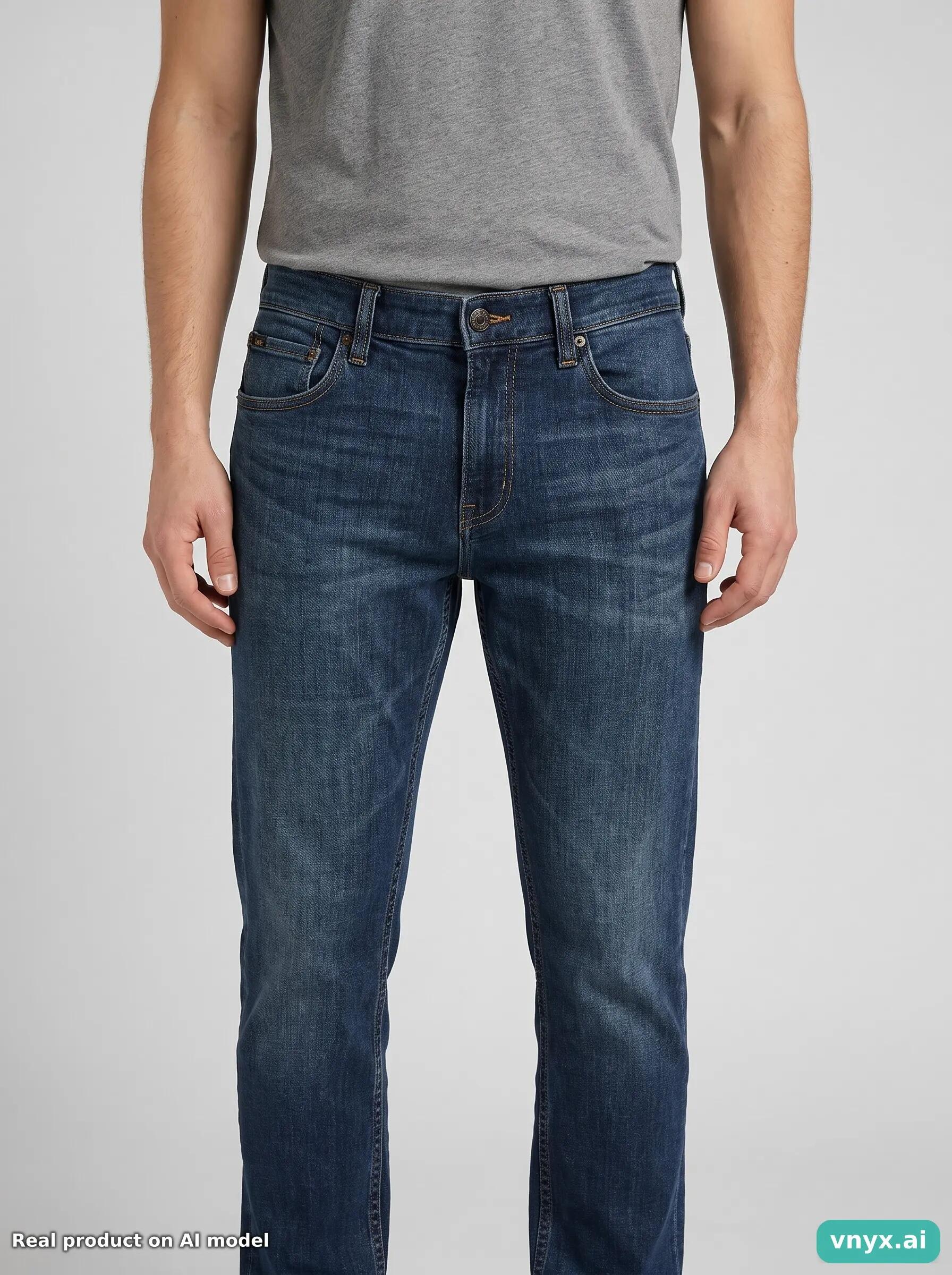 Second Life - Vintage Lee Blue Jeans Men W33 L31 6/6