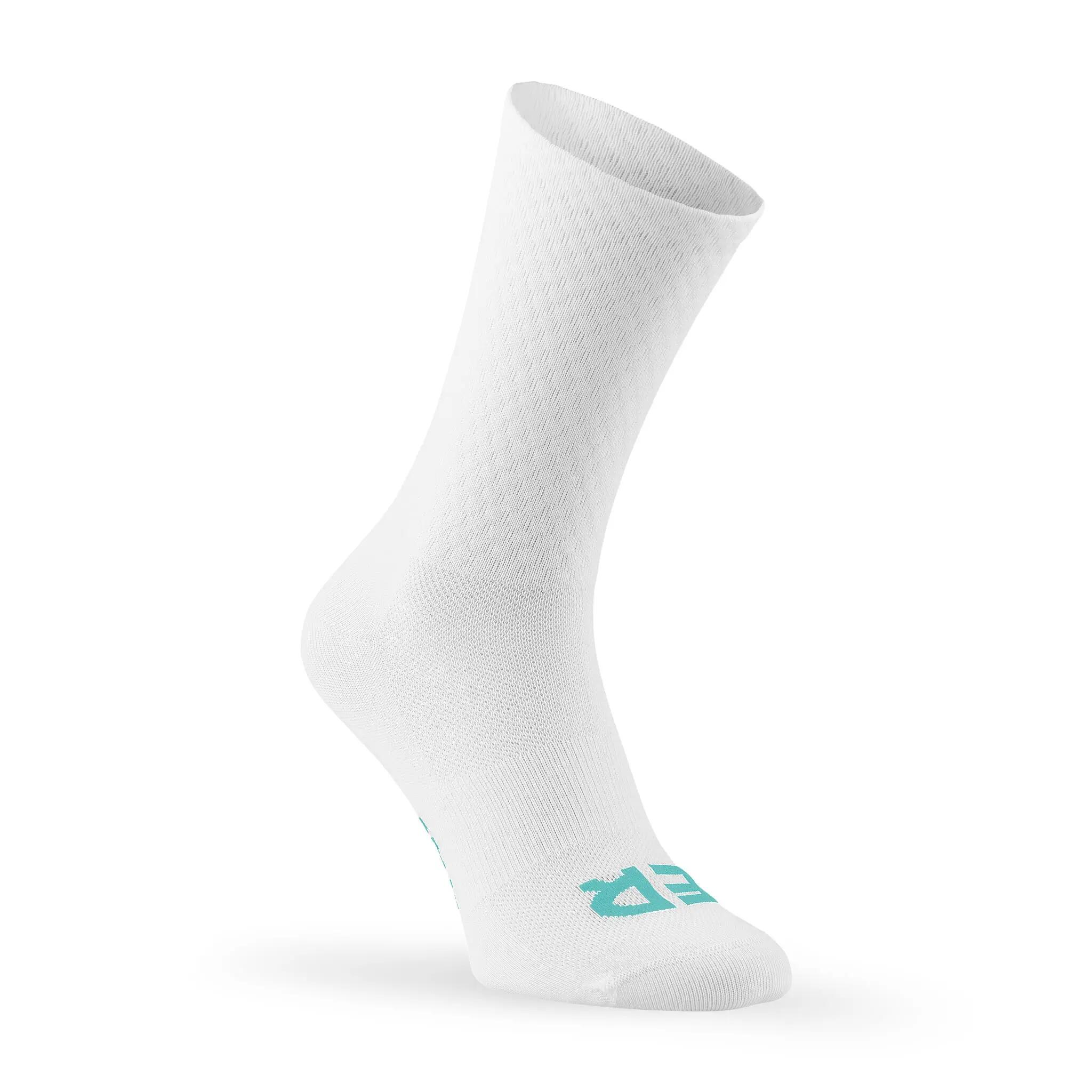Eroe Logo White (Celeste) Sokken 3/5