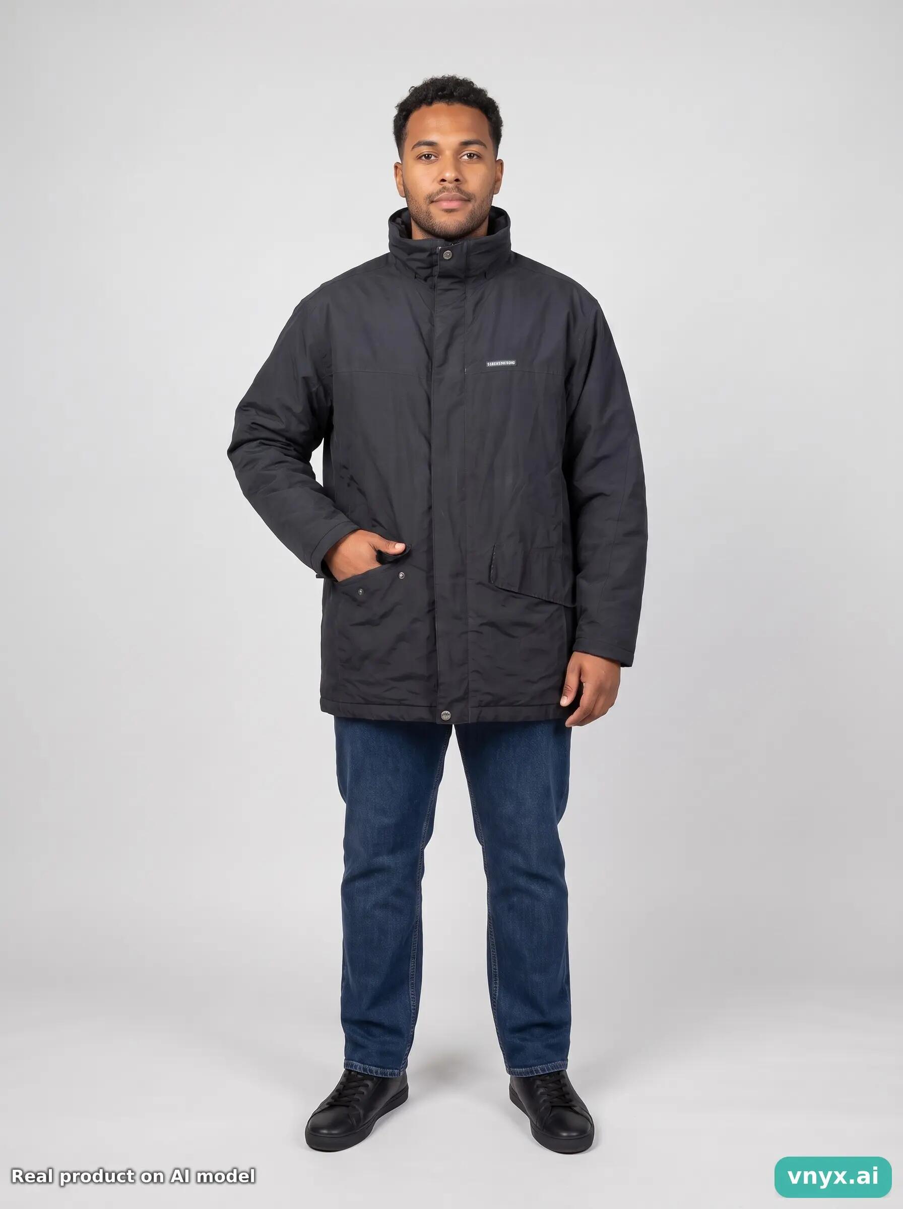 Second Life - Vintage Tenson Black Outdoor Jacket Men L 6/6