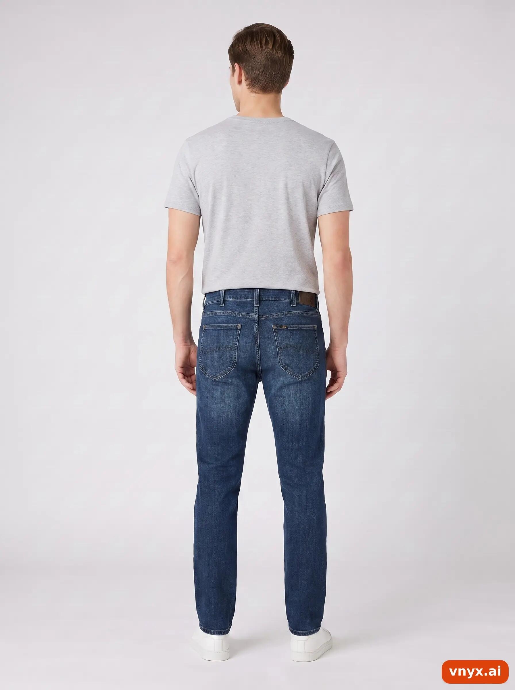 Second Life - Vintage Lee Blue Jeans Men W33 L31 4/6