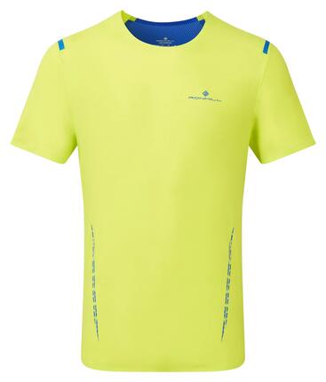 Herren - straßenlauf - t-shirt - tech race - hellgrün