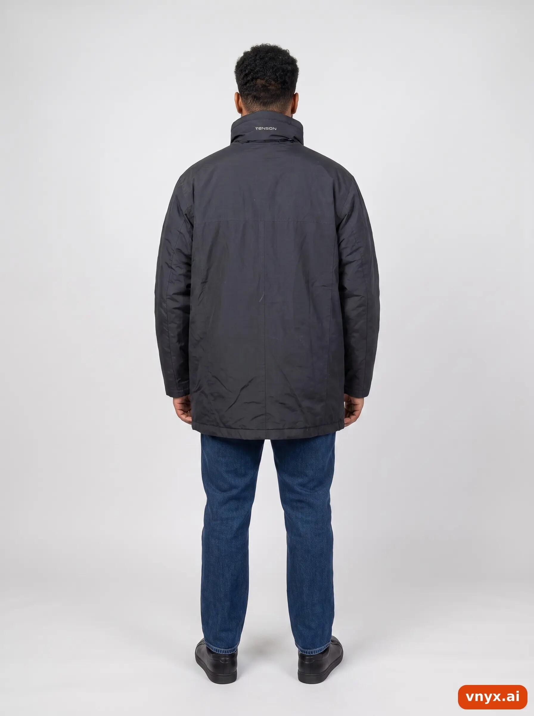Second Life - Vintage Tenson Black Outdoor Jacket Men L 4/6
