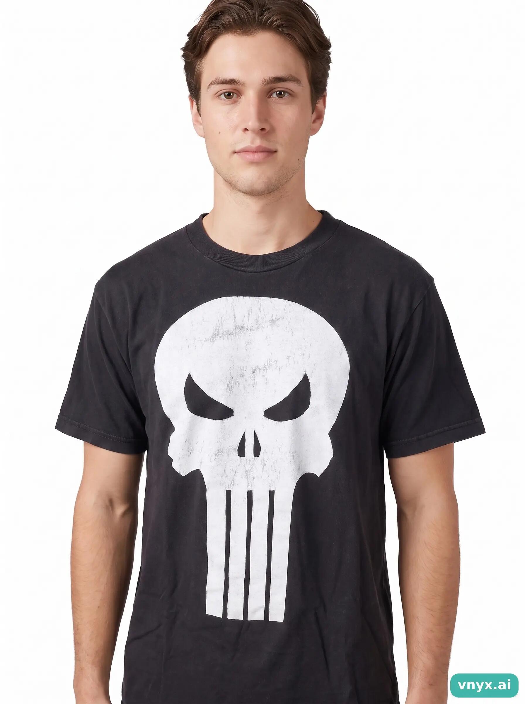 Second Life - Vintage MARVEL Deep Black T-Shirt Men L 5/6