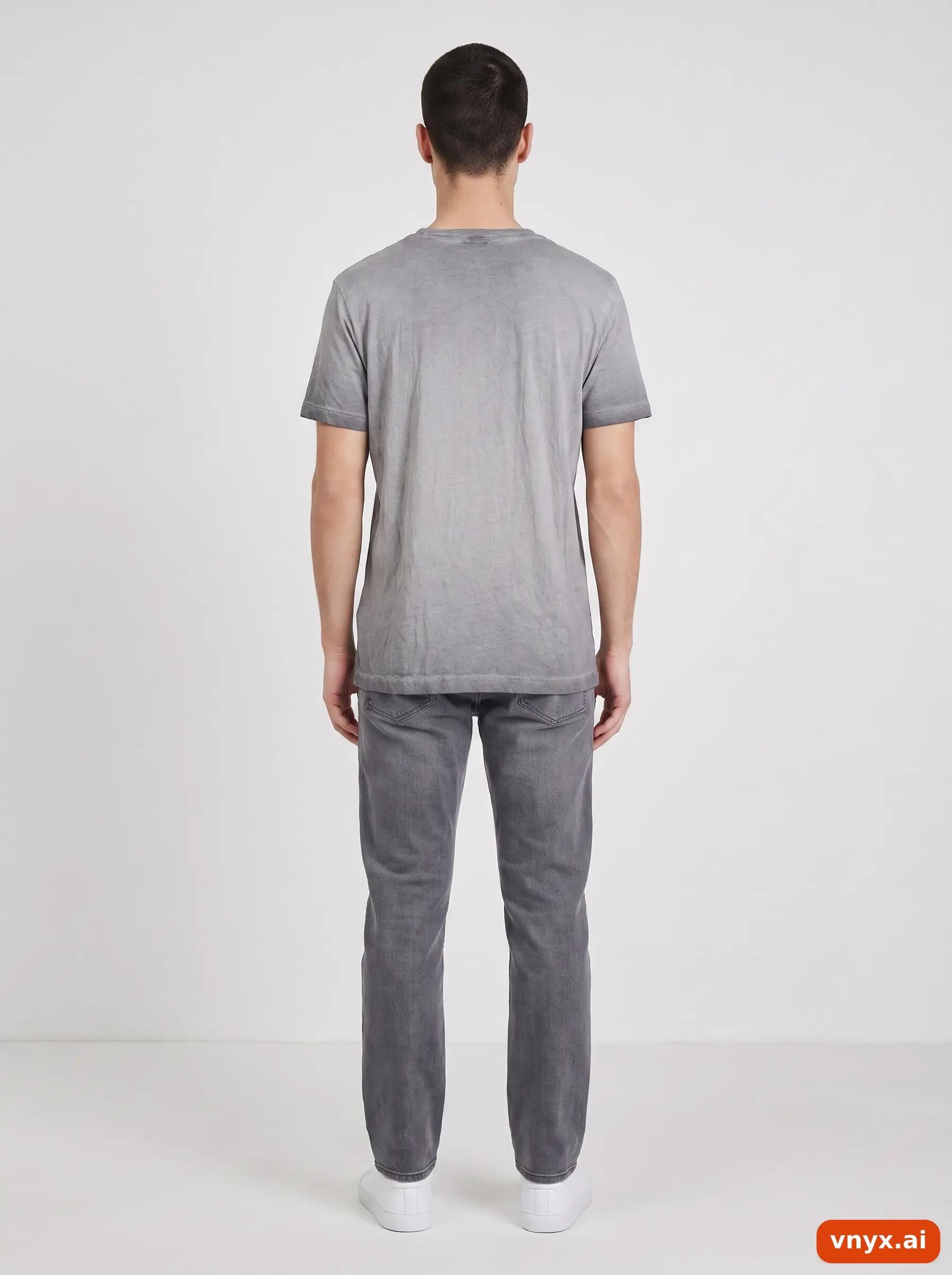 Second Life - Vintage Diesel Grey T-Shirt Men XL 4/6