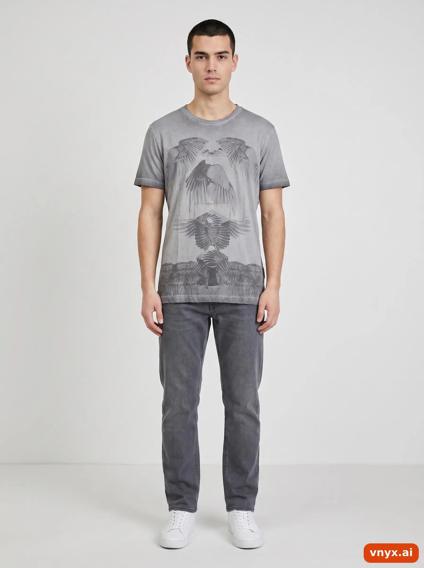 Second Life - Vintage Diesel Grey T-Shirt Men XL 3/6