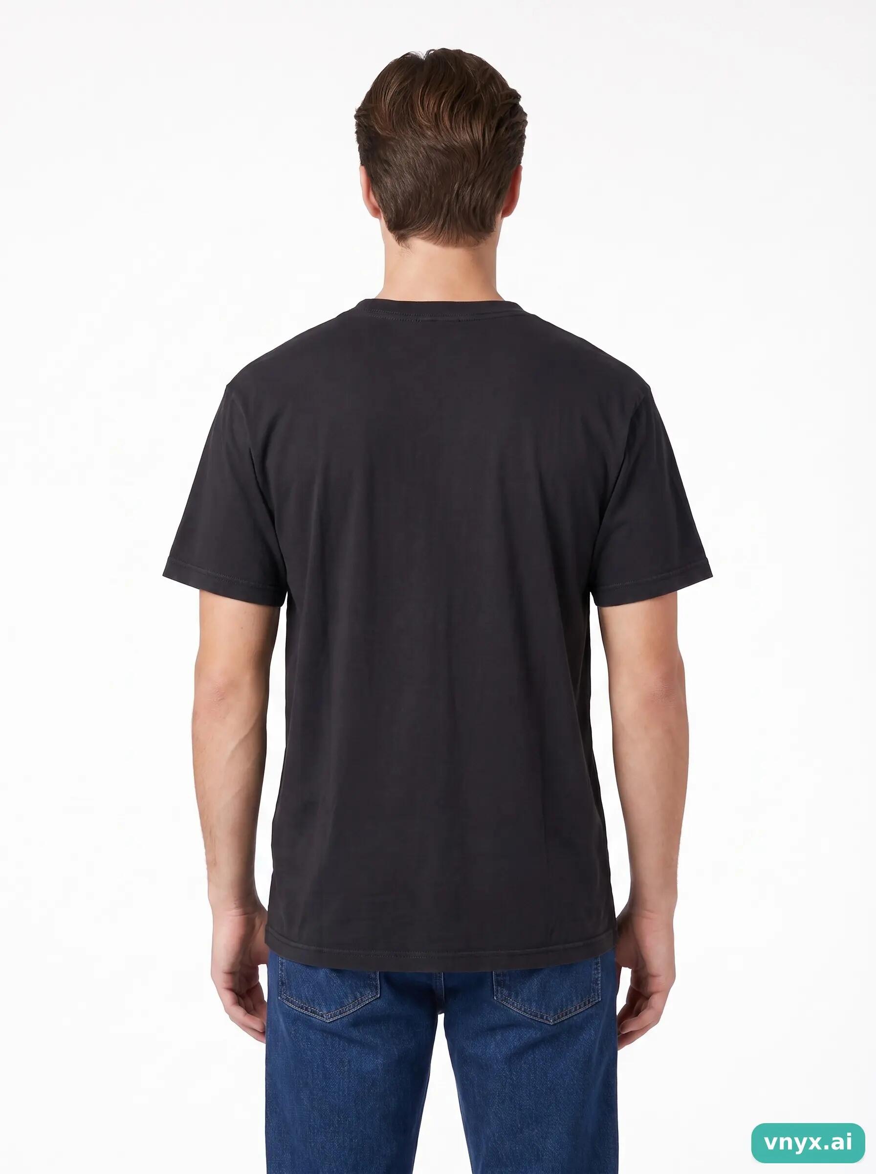 Second Life - Vintage MARVEL Deep Black T-Shirt Men L 2/6