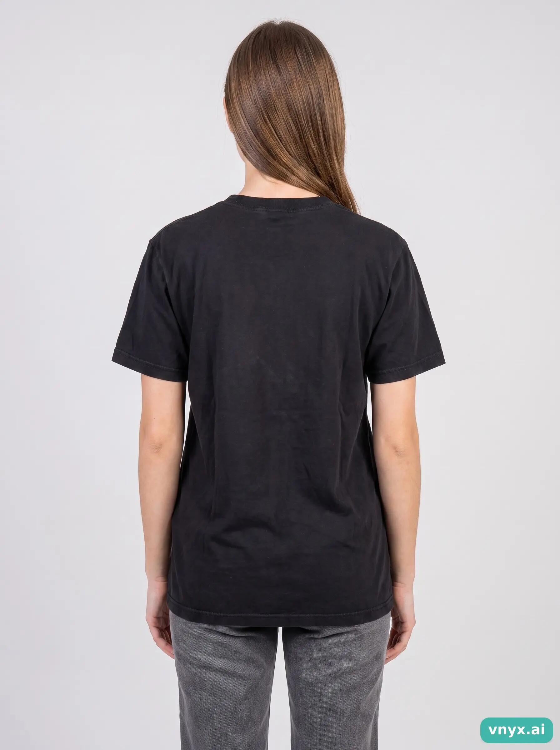 Second Life - Vintage MARVEL Jet Black T-Shirt Women L 2/6
