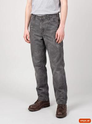 Second life - vintage carhartt grey trousers men w34 l34