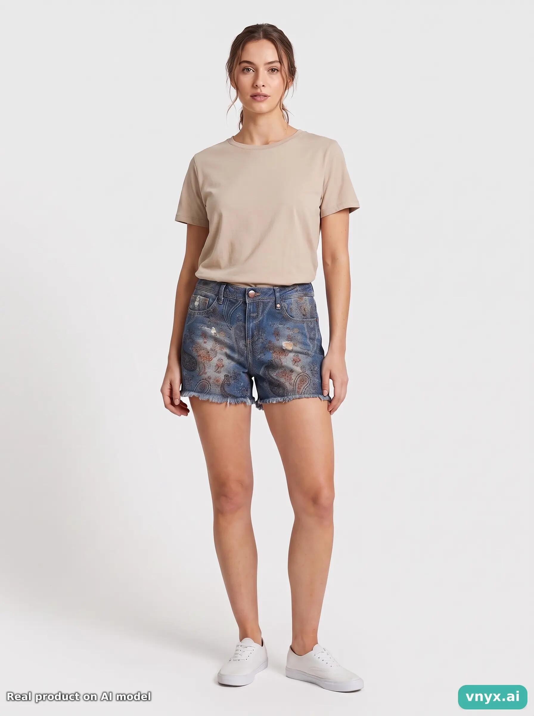 Second Life - Vintage SUPERSTAR Mid-Blue Shorts Women 30 6/6