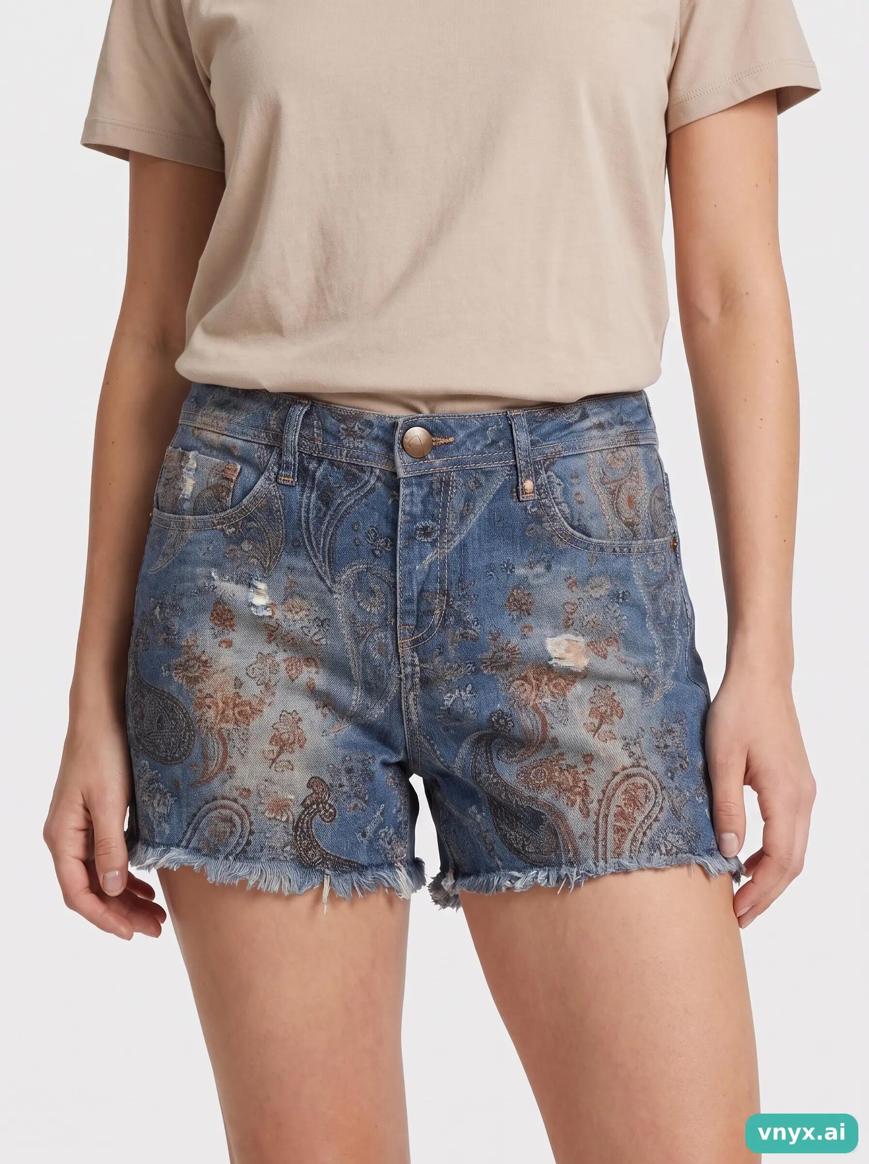 Second Life - Vintage SUPERSTAR Mid-Blue Shorts Women 30 5/6