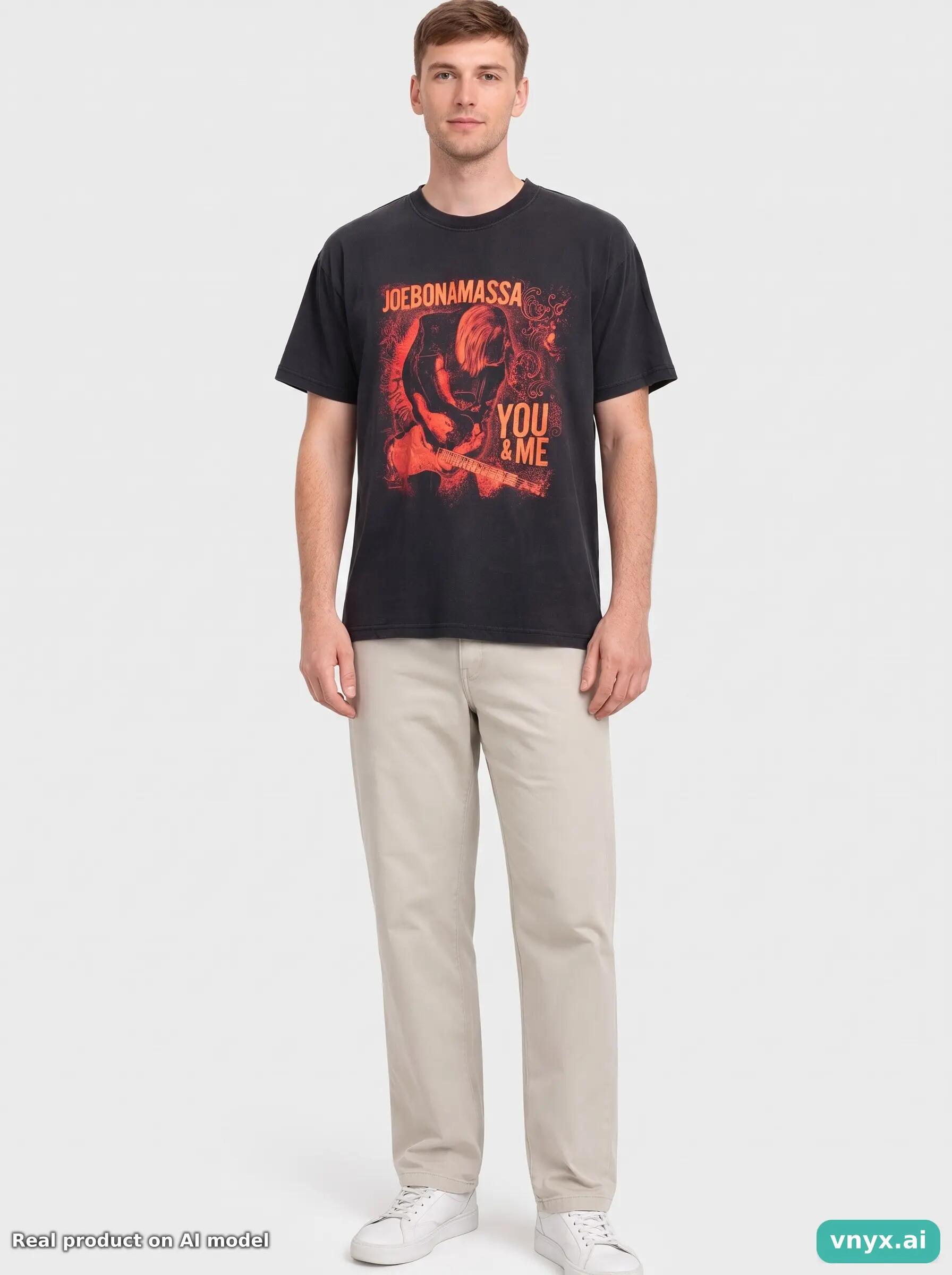 Second Life - Vintage Fruit of the Loom Classic Black T-Shirt Men L 6/6