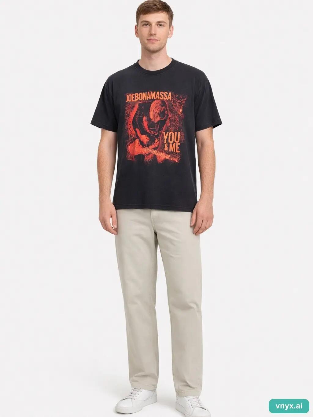 Second Life - Vintage Fruit of the Loom Classic Black T-Shirt Men L 3/6