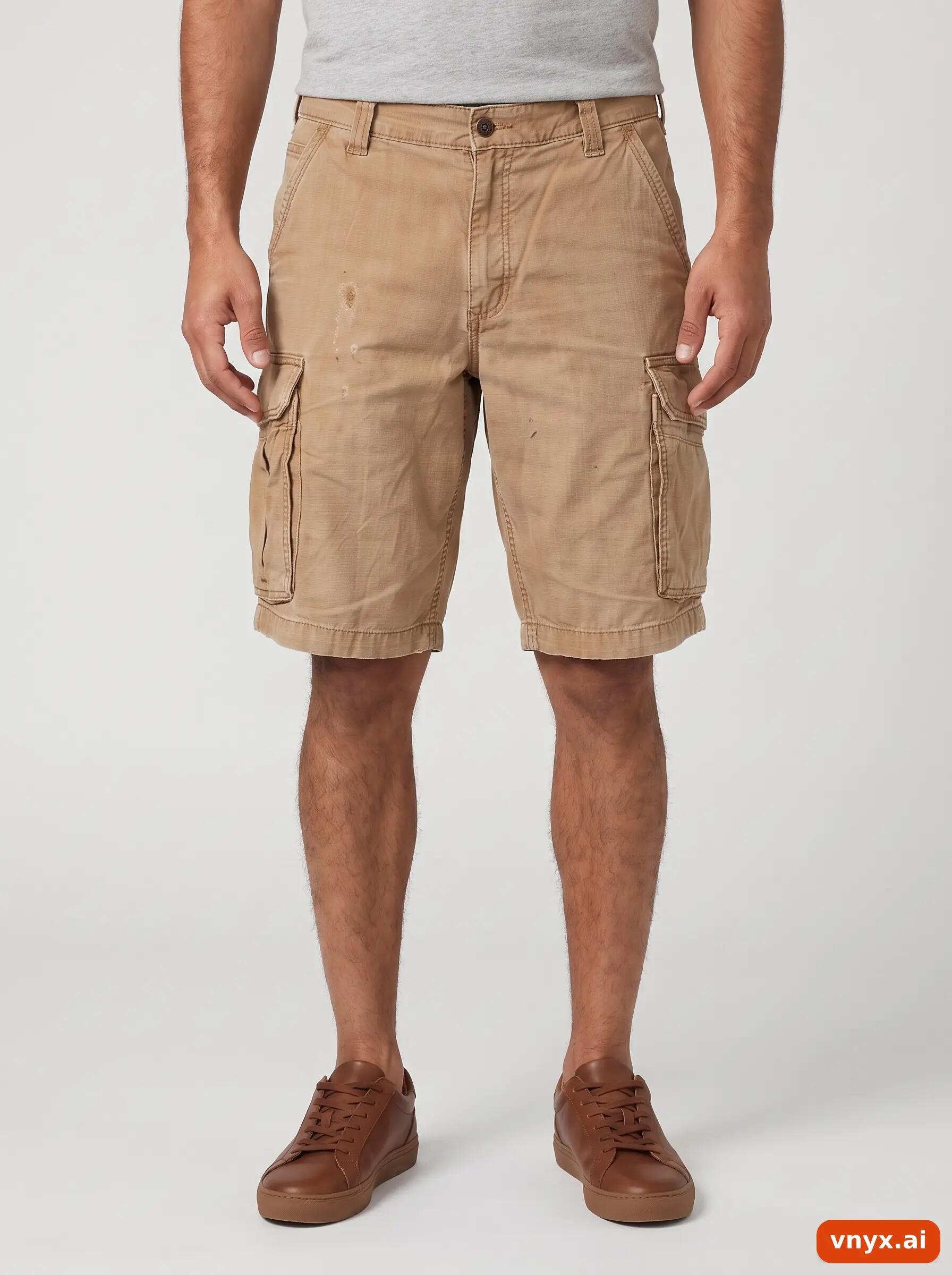 Second Life - Vintage Carhartt Brown Shorts Men W35 5/6