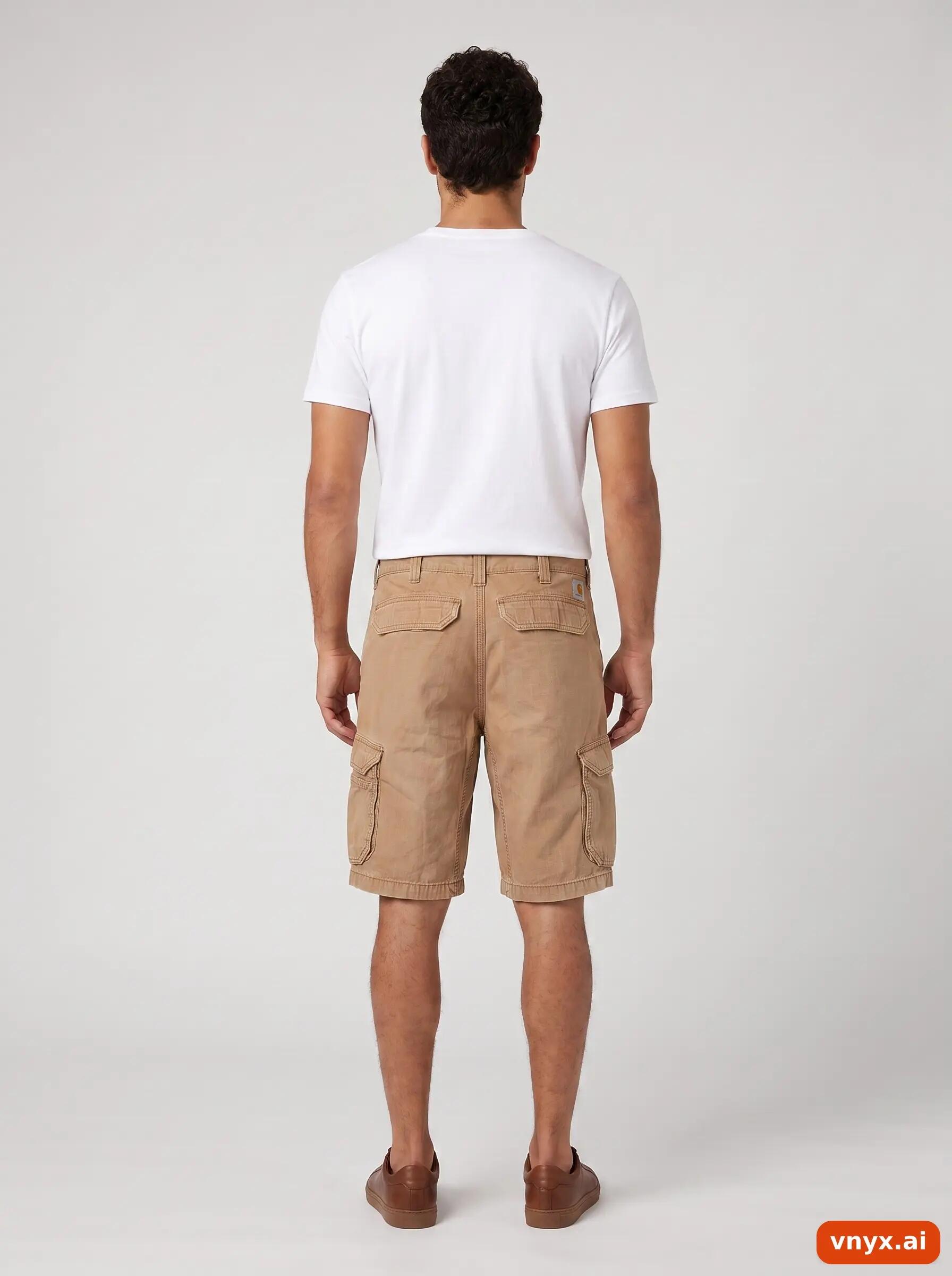 Second Life - Vintage Carhartt Brown Shorts Men W35 4/6