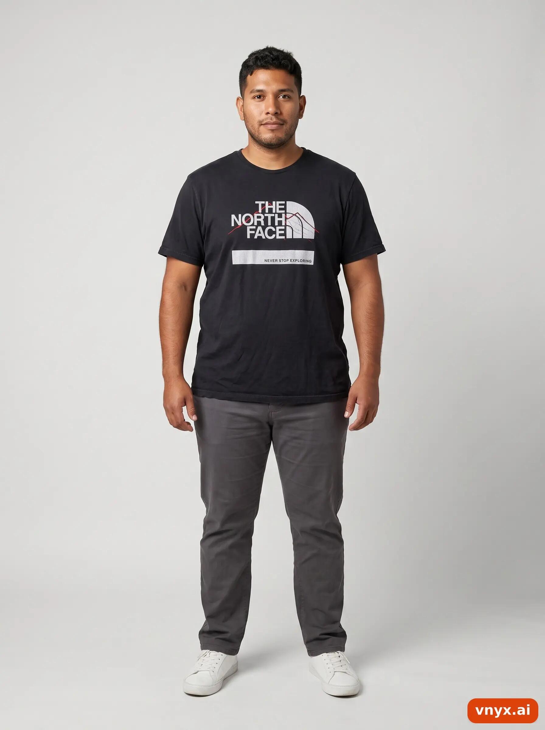Second Life - Vintage The North Face Black T-Shirt Men L 3/6