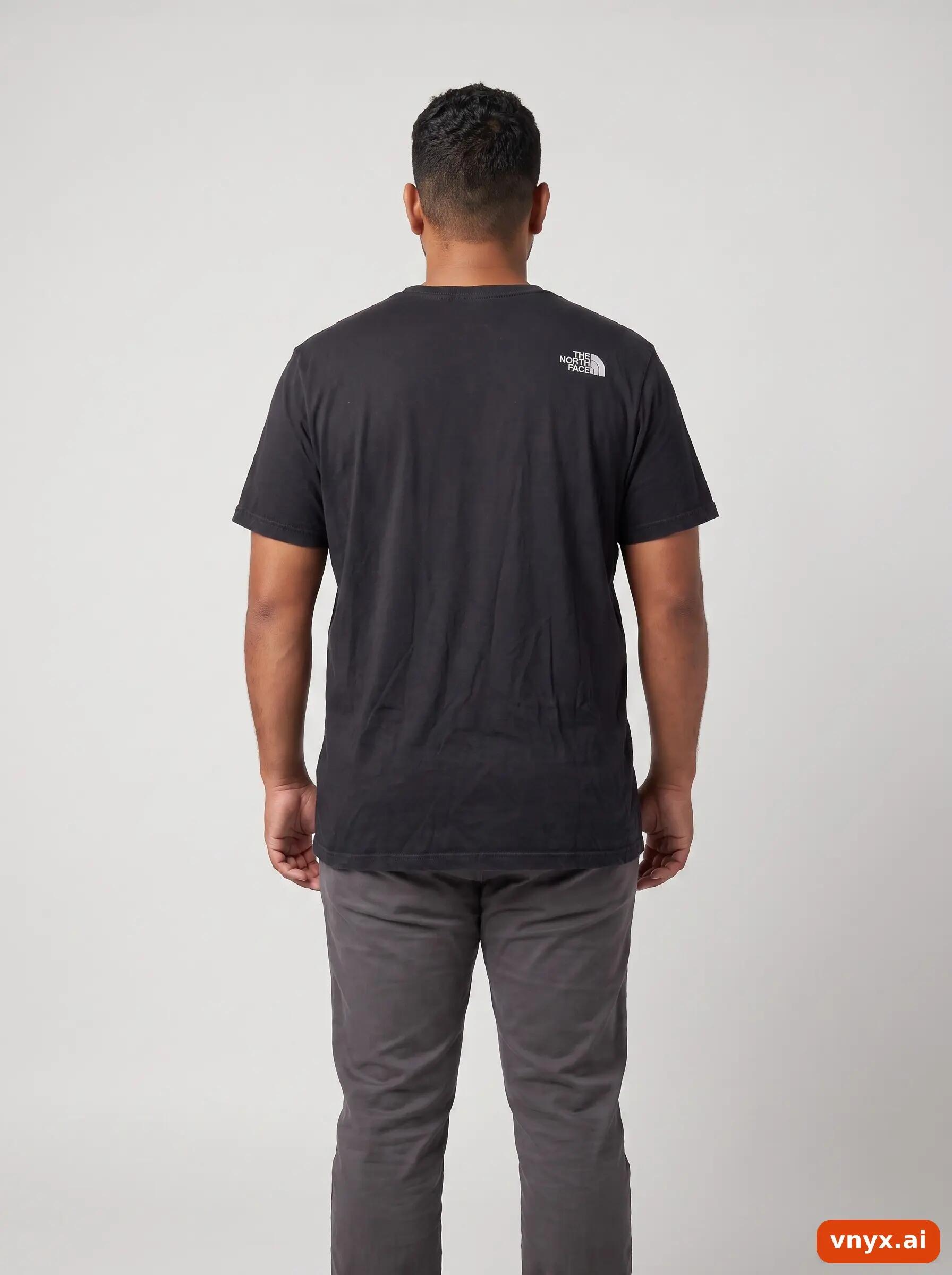 Second Life - Vintage The North Face Black T-Shirt Men L 2/6