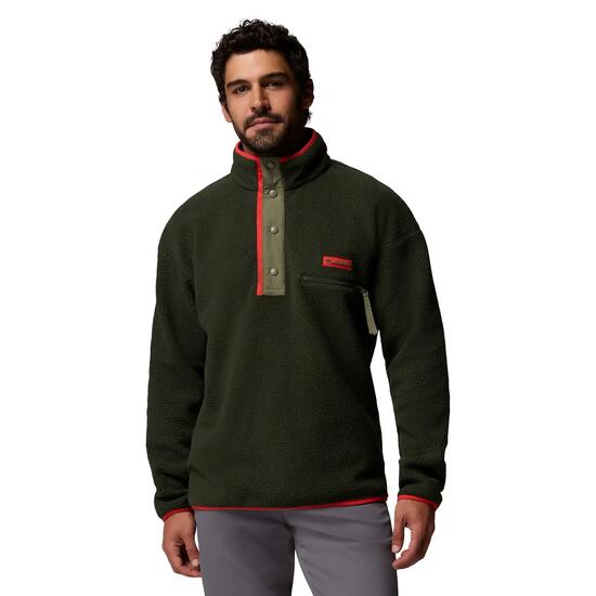 Polaires Et Pulls Homme - COLUMBIA Helvetia™ II Half Snap Fleece - Greenscape