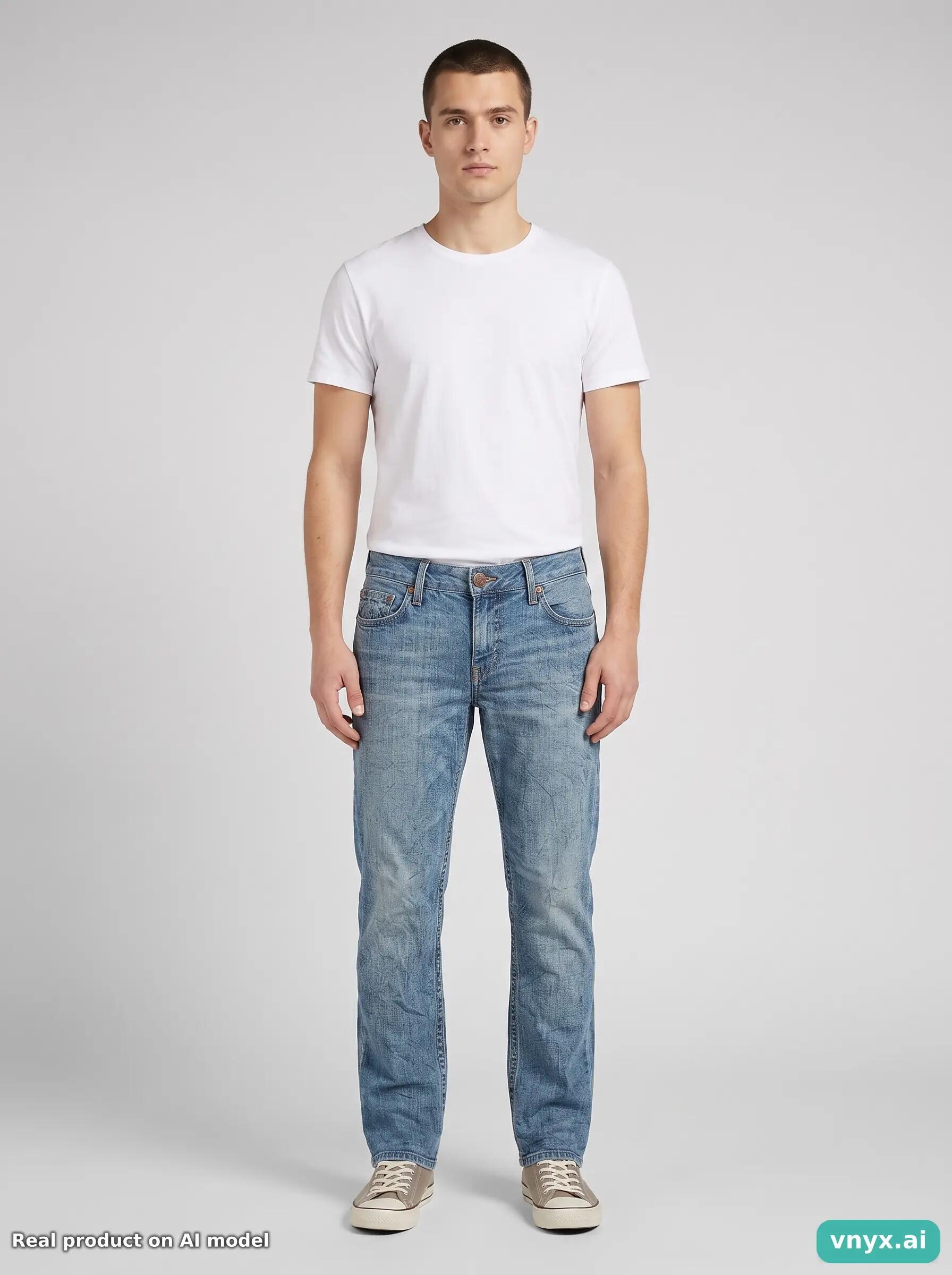 Second Life - Vintage True Religion Light-Blue Jeans Men 24 6/6