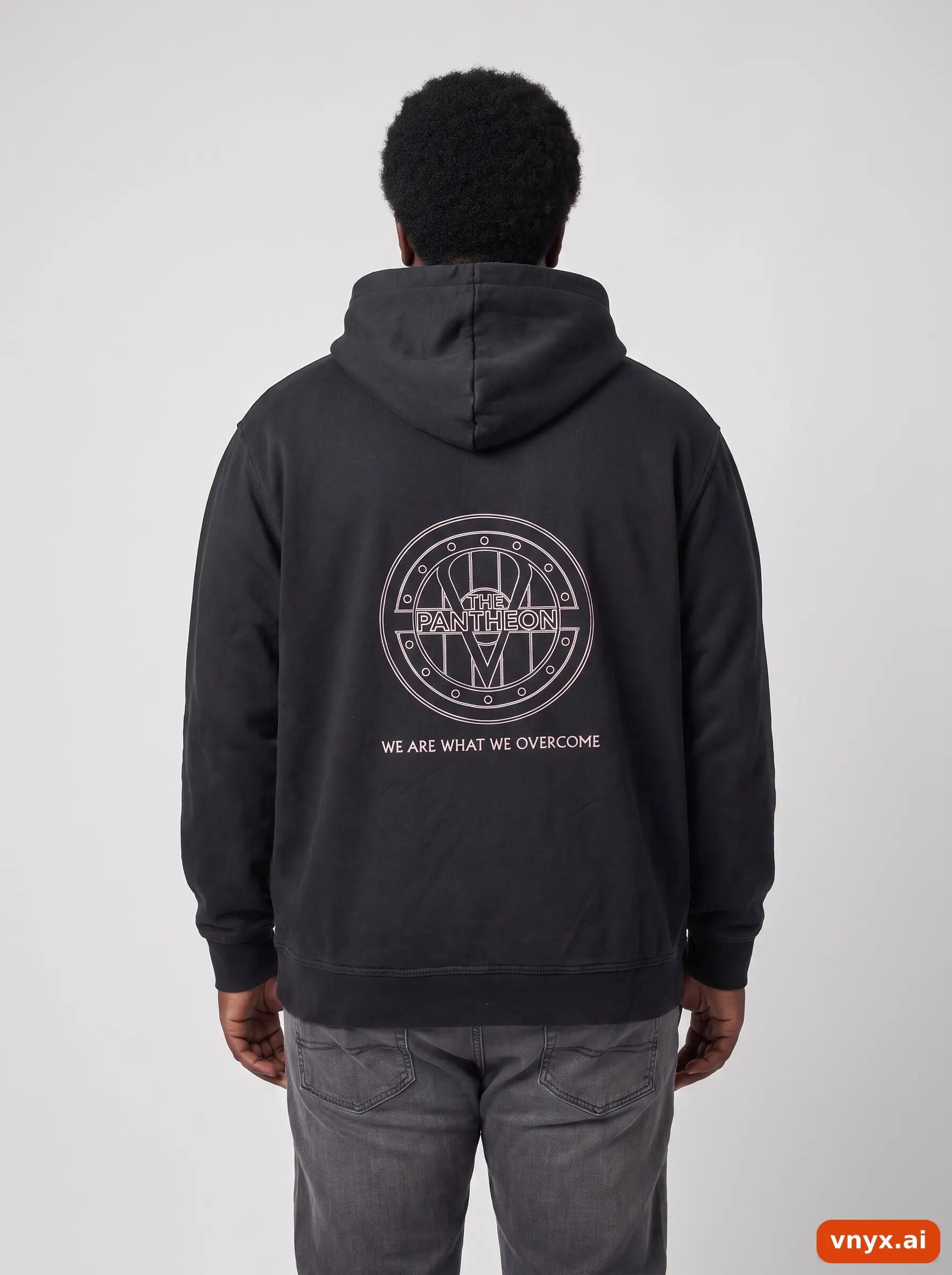 Second Life - Vintage Craft Black Hoodie Men XL 2/6