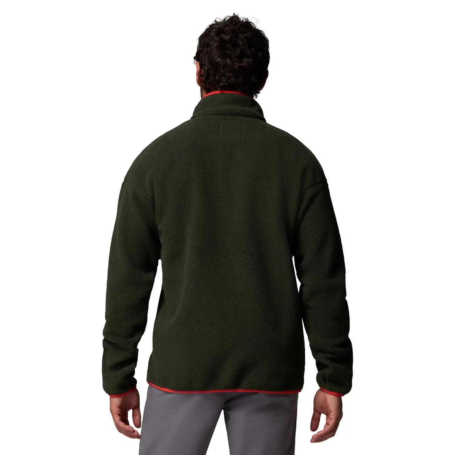Fleece Pullover Herren - COLUMBIA Helvetia™ II Half Snap Fleece - Greenscape 2/5