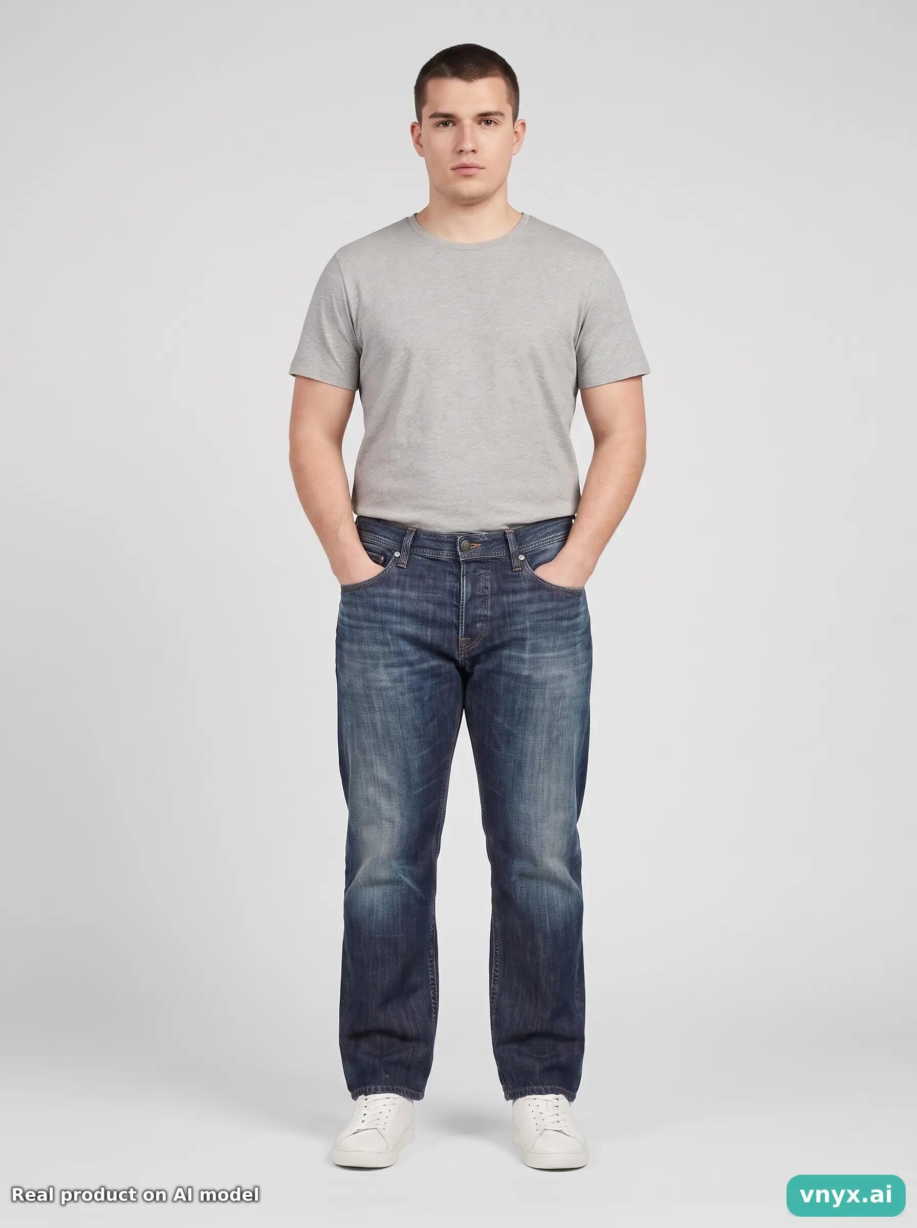 Second Life - Vintage Nike Blue Jeans Men W36 L31 6/6