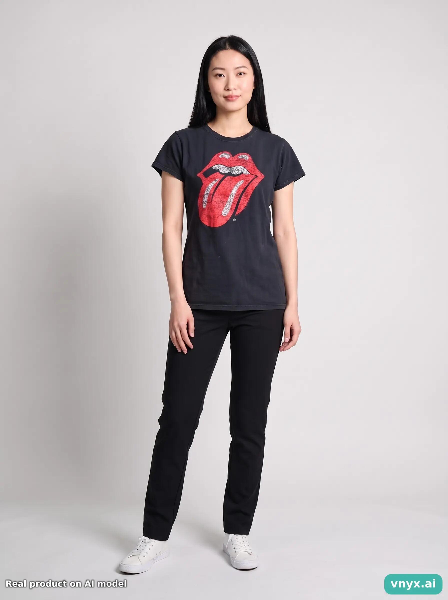 Second Life - Vintage Gildan Black T-Shirts Women M 6/6