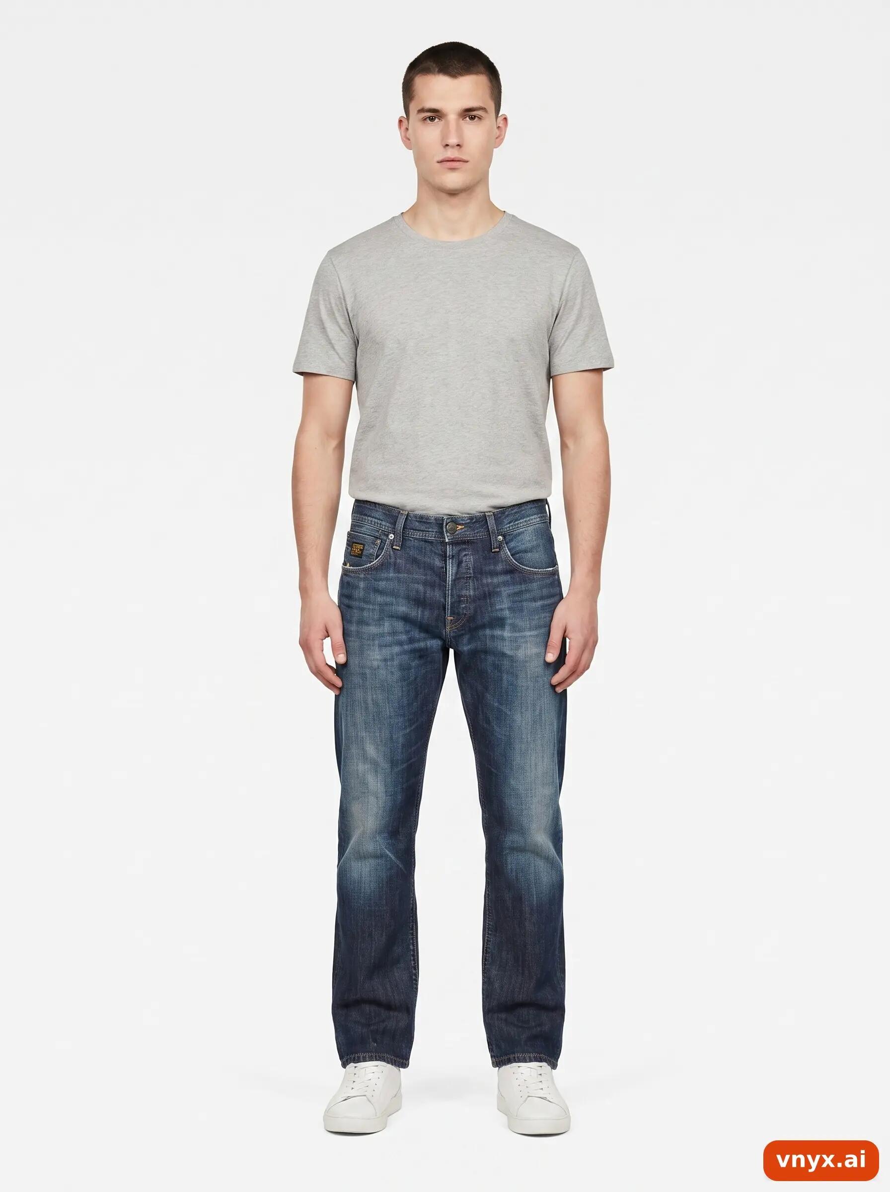 Second Life - Vintage Nike Blue Jeans Men W36 L31 3/6