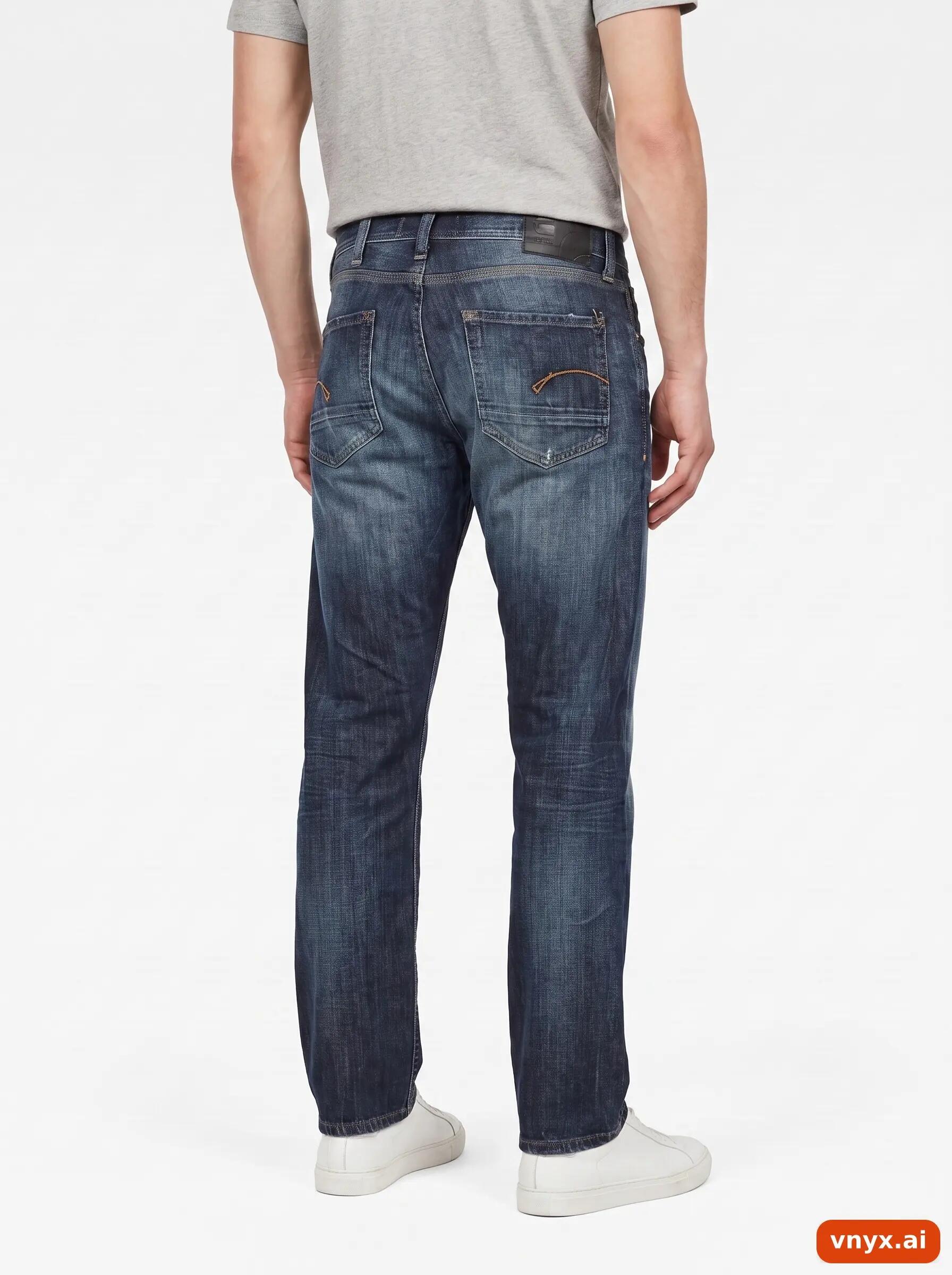 Second Life - Vintage Nike Blue Jeans Men W36 L31 2/6
