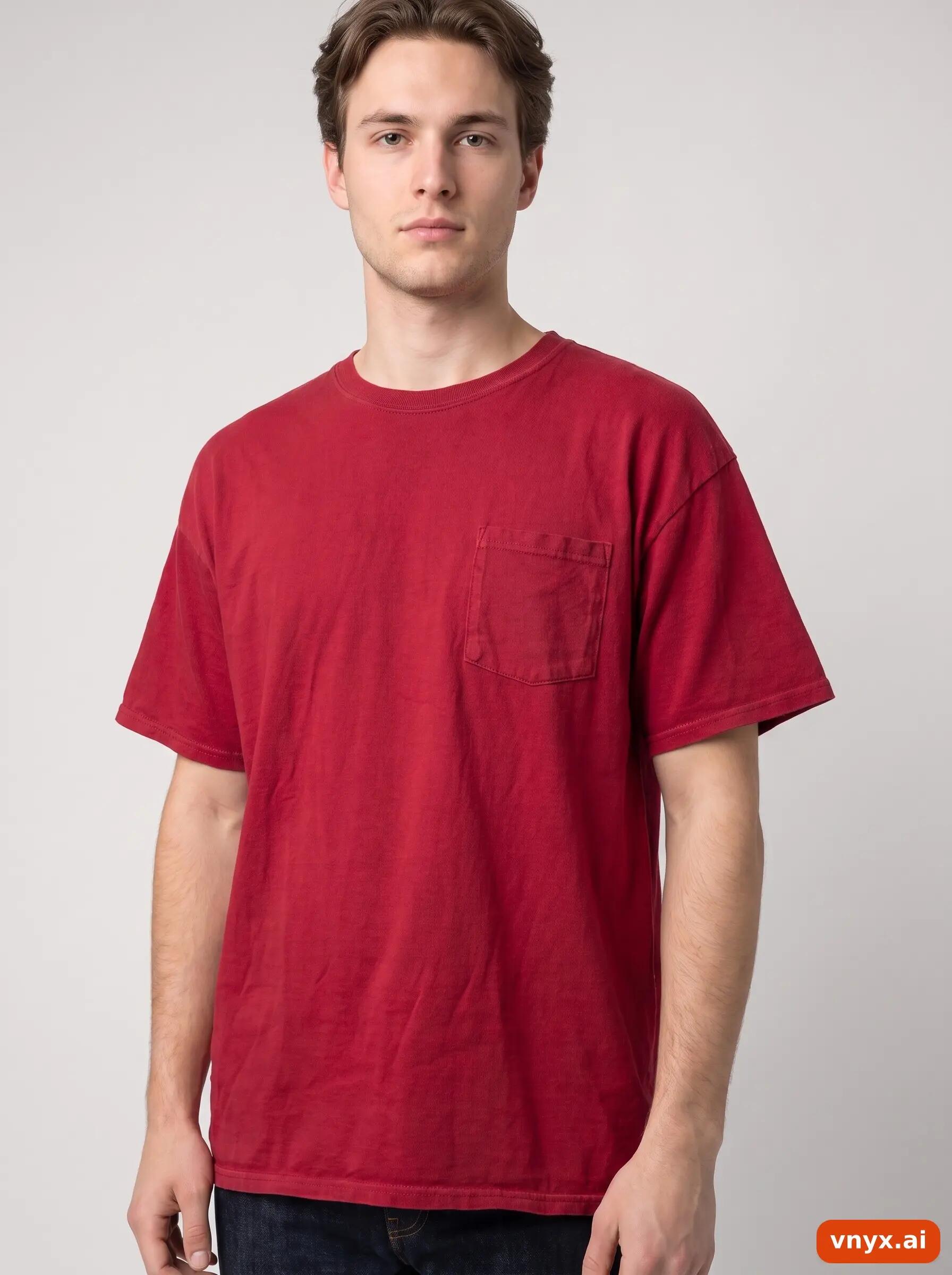 Second Life - Vintage Fruit of the Loom Red T-Shirt Men XXL 5/6