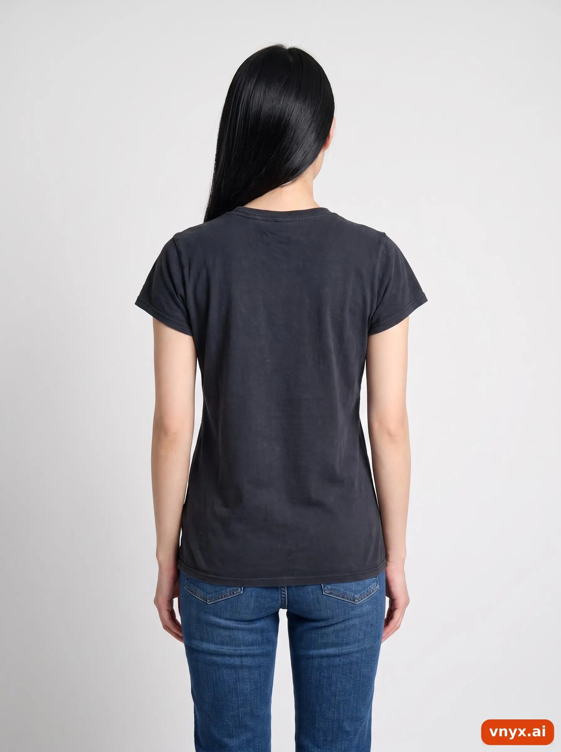 Second Life - Vintage Gildan Black T-Shirts Women M 2/6
