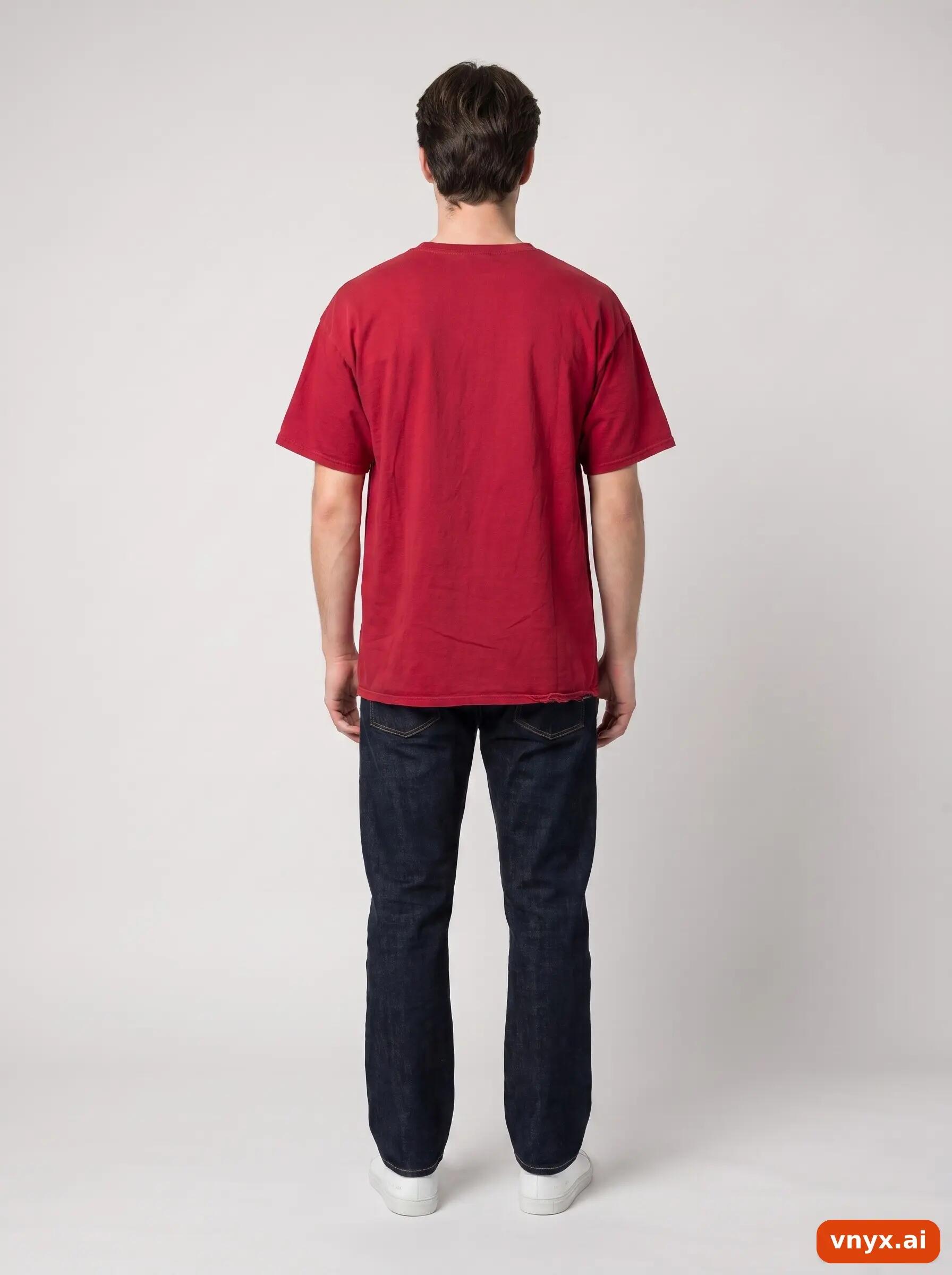 Second Life - Vintage Fruit of the Loom Red T-Shirt Men XXL 4/6