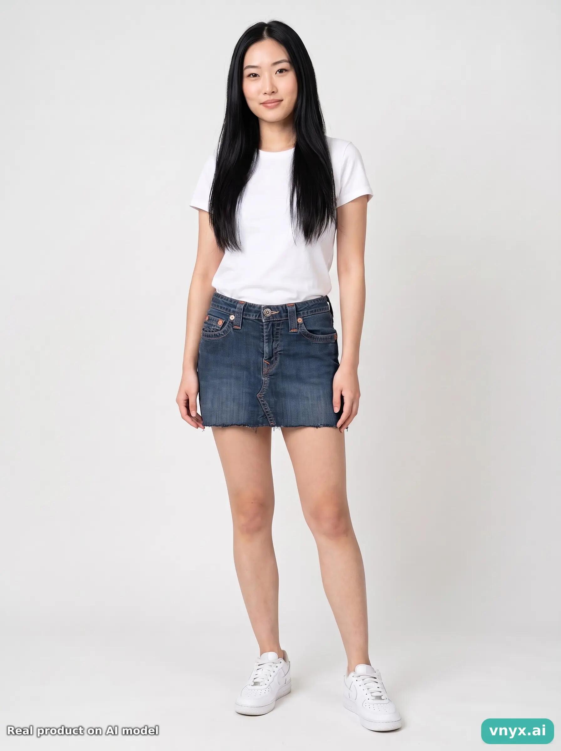 Second Life - Vintage True Religion Blue Mini Skirt Women W30 6/6