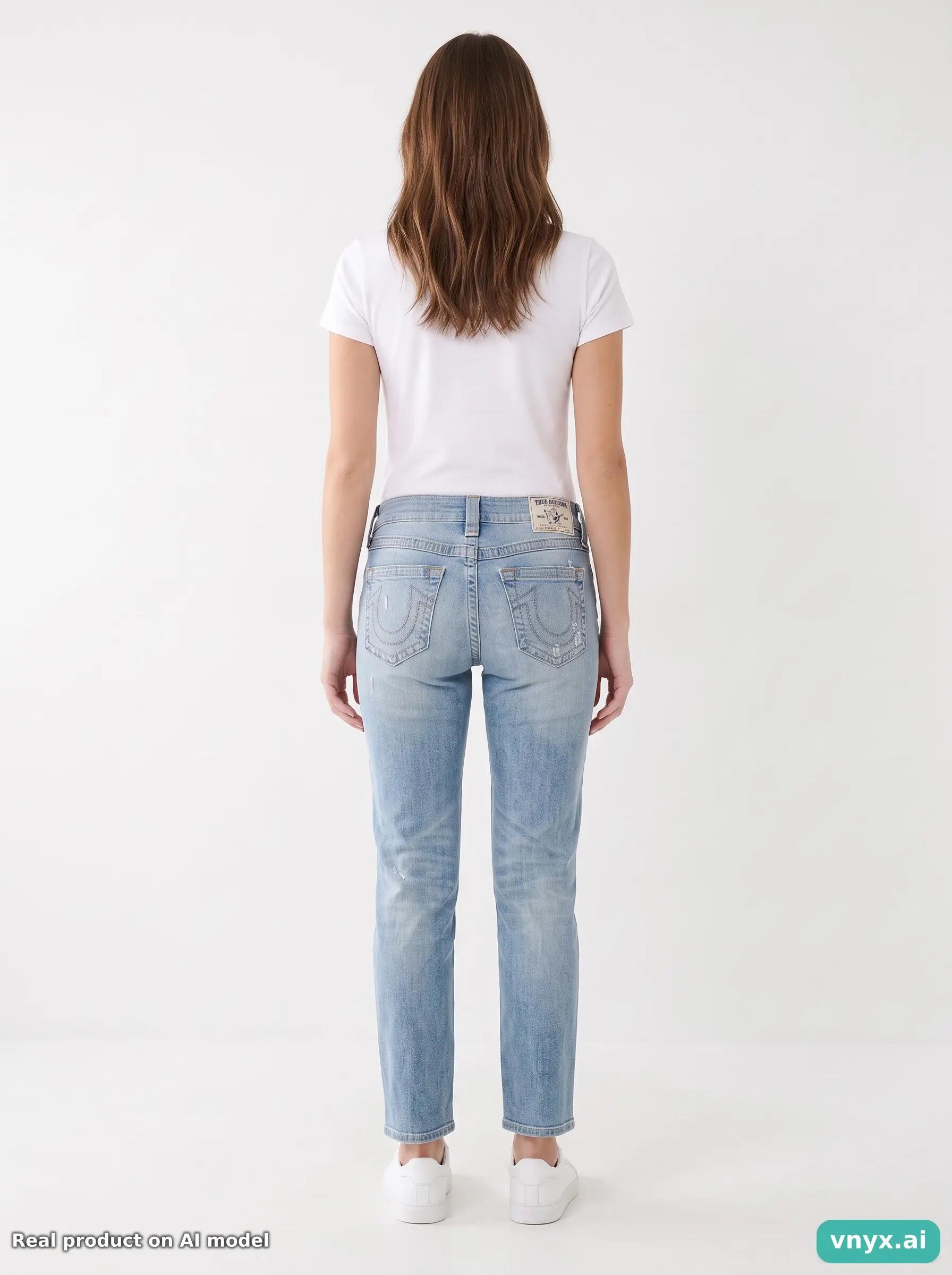 Second Life - Vintage True Religion Light Blue Jeans Women 27 4/6