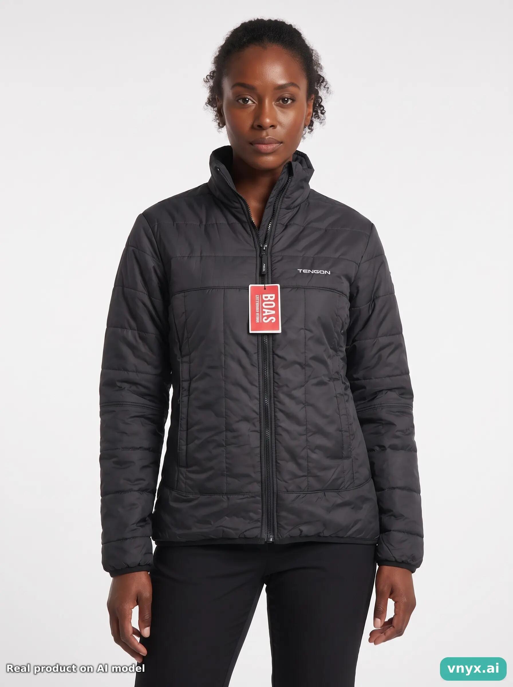 Second Life - Puffer Tenson Jacket in Black size 36 Puffer Jacket 5/6