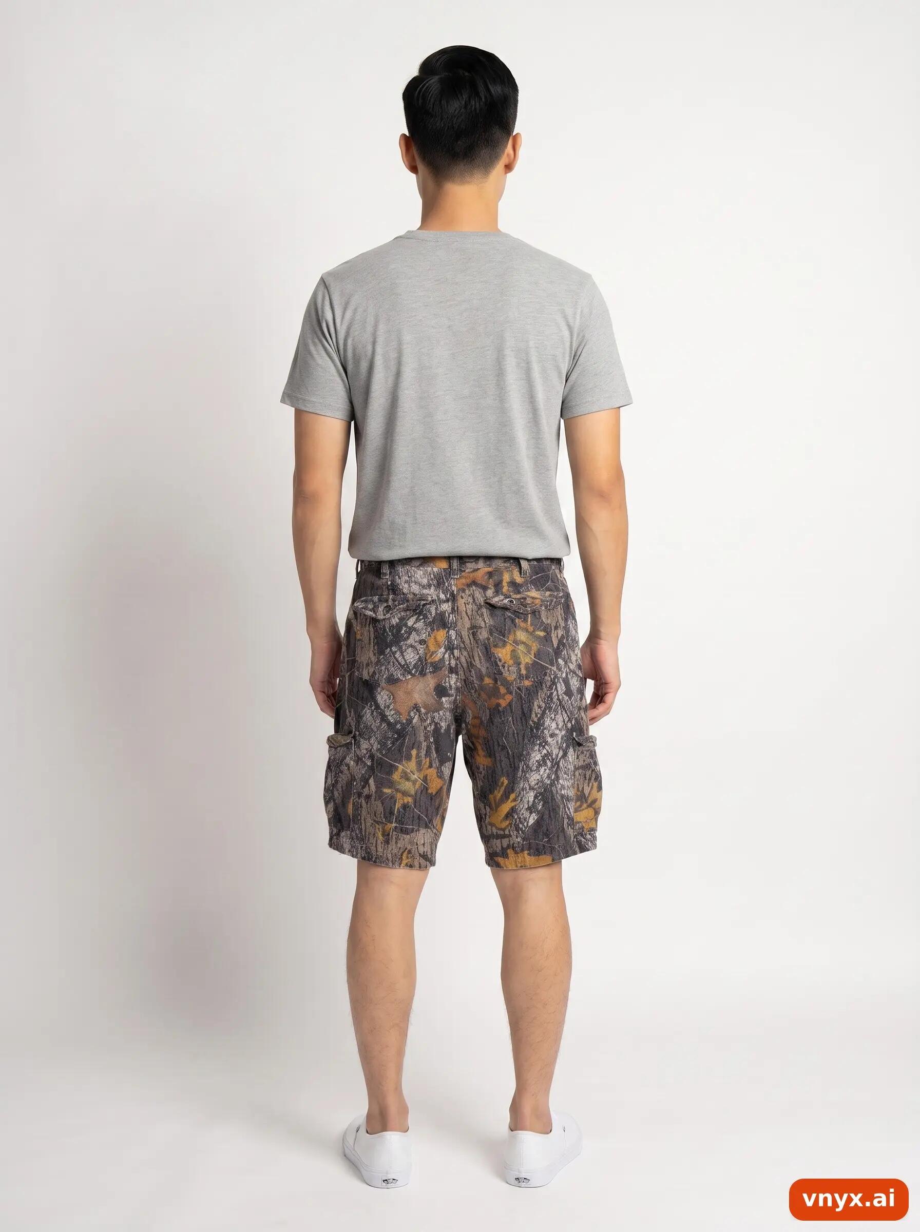 Second Life - Vintage Mossy Oak Brown Shorts Men W36 4/6