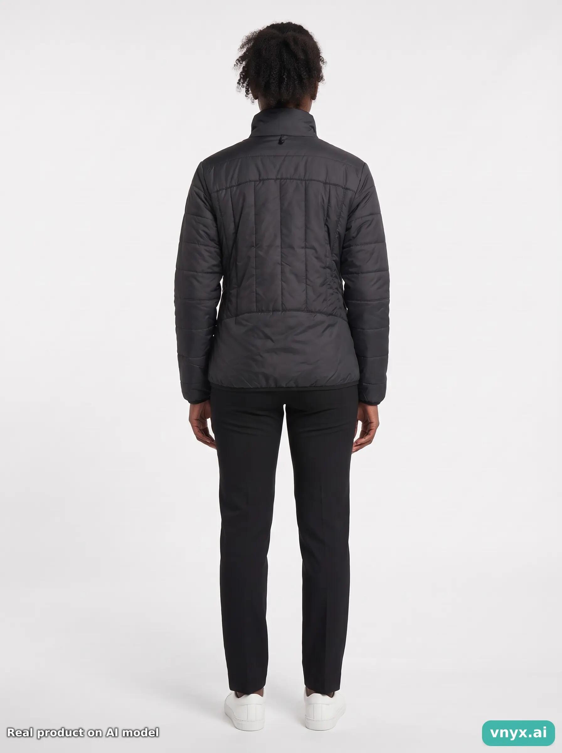 Second Life - Puffer Tenson Jacket in Black size 36 Puffer Jacket 4/6