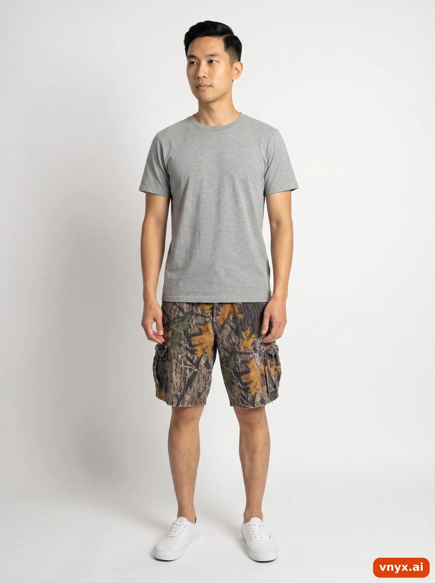 Second Life - Vintage Mossy Oak Brown Shorts Men W36 3/6