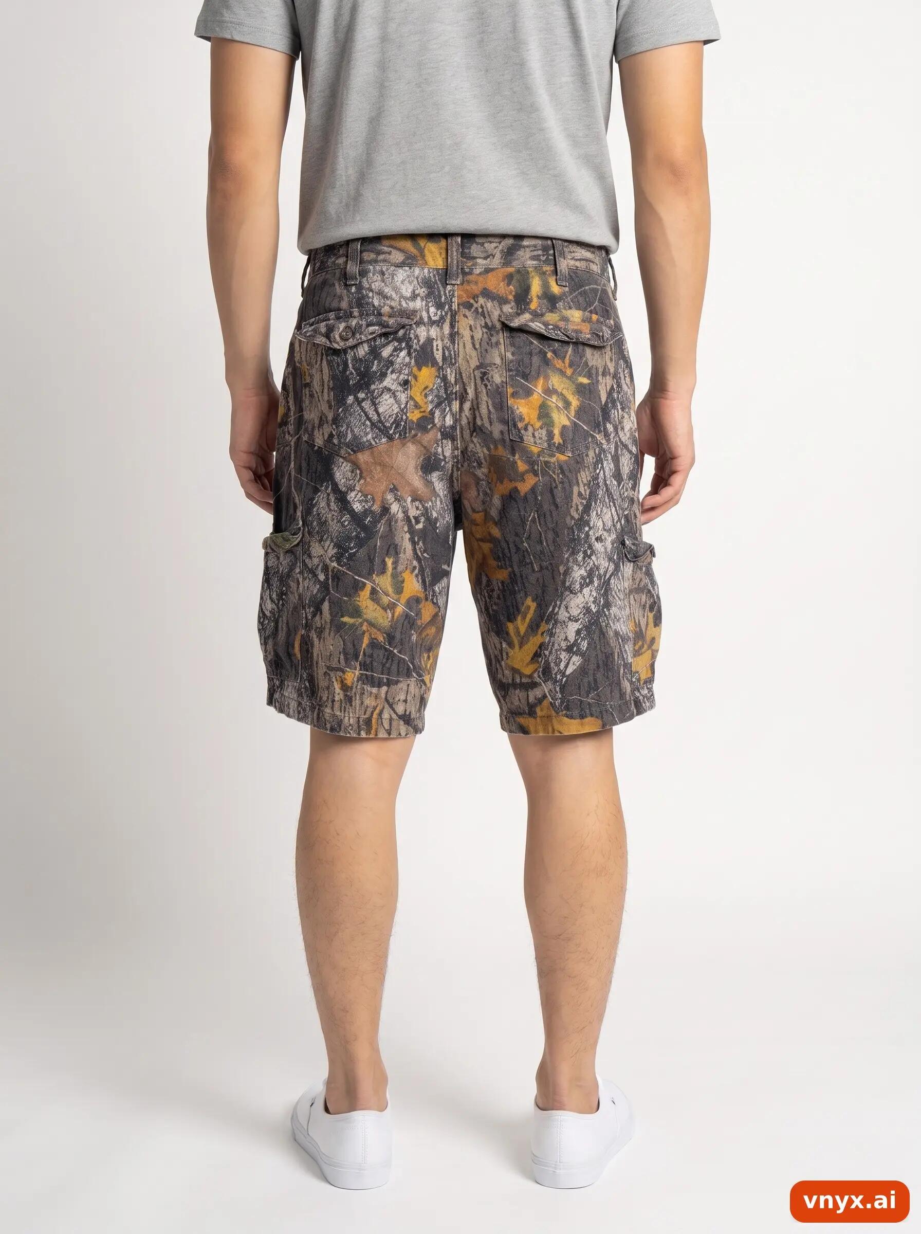 Second Life - Vintage Mossy Oak Brown Shorts Men W36 2/6