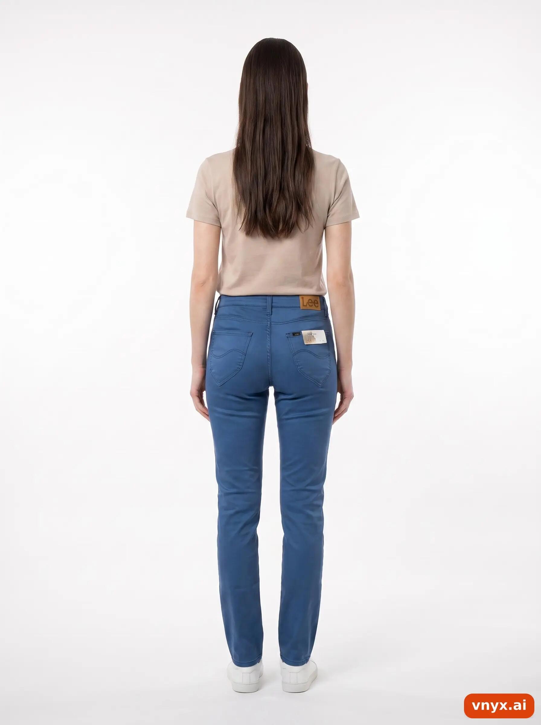 Second Life - Vintage Lee Dark Blue Jeans Women W28 L33 4/6